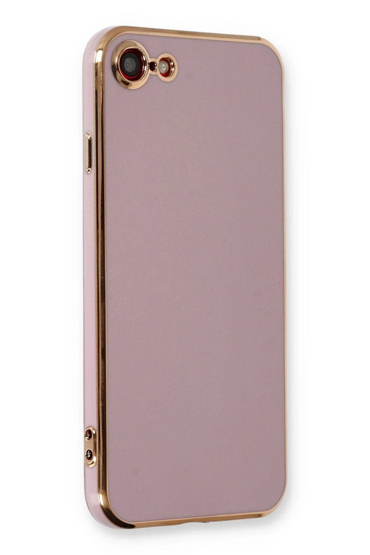 Newface iPhone 7 Kılıf Volet Silikon - Mor