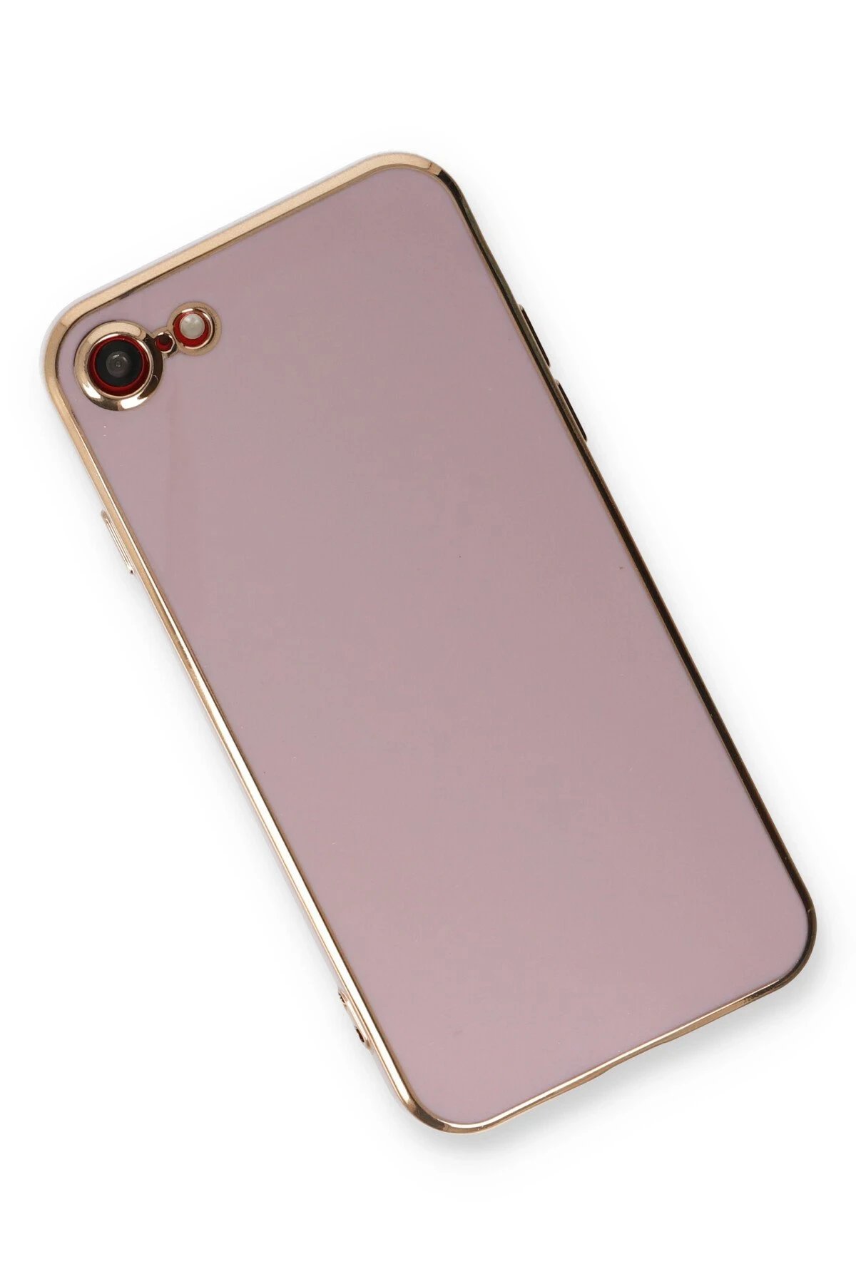 Newface iPhone 7 Kılıf Volet Silikon - Mor