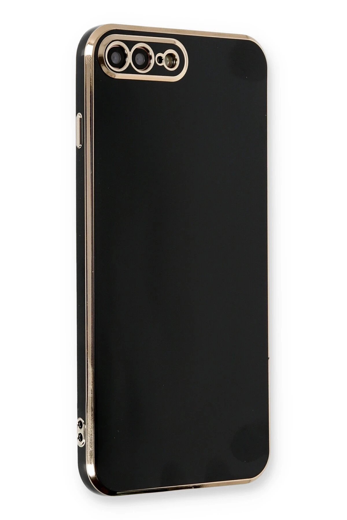 Newface iPhone 7 Plus Kılıf Volet Silikon - Siyah