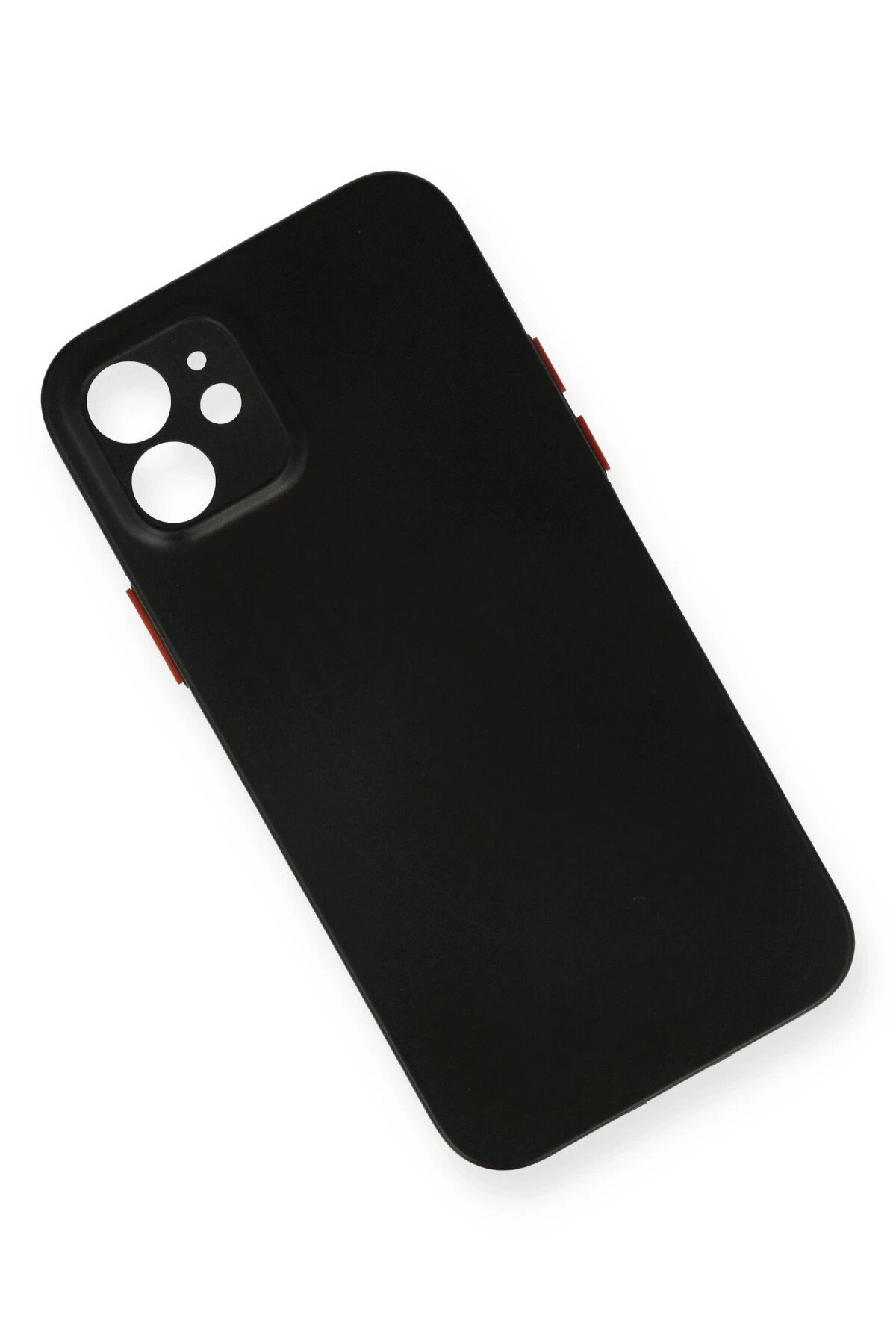 Newface iPhone 12 Kılıf PP Ultra İnce Kapak - Siyah