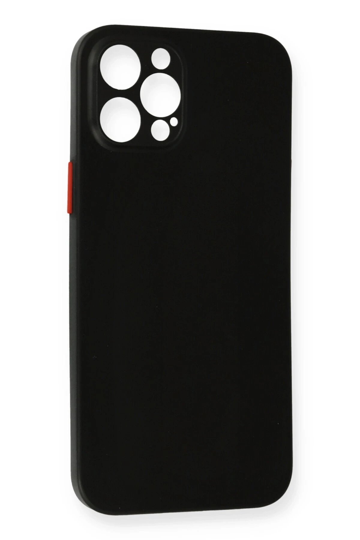 Newface iPhone 12 Pro Kılıf PP Ultra İnce Kapak - Siyah