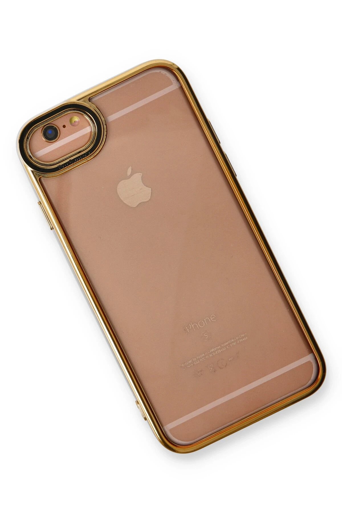 Newface iPhone 6 Kılıf Liva Lens Silikon - Siyah