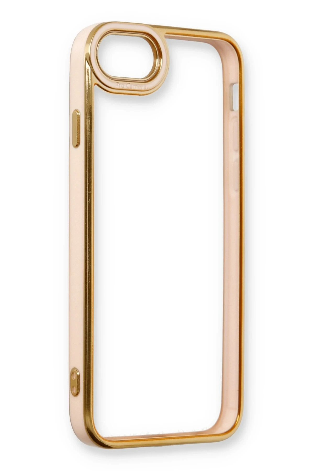 Newface iPhone 6 Kılıf Liva Lens Silikon - Pudra