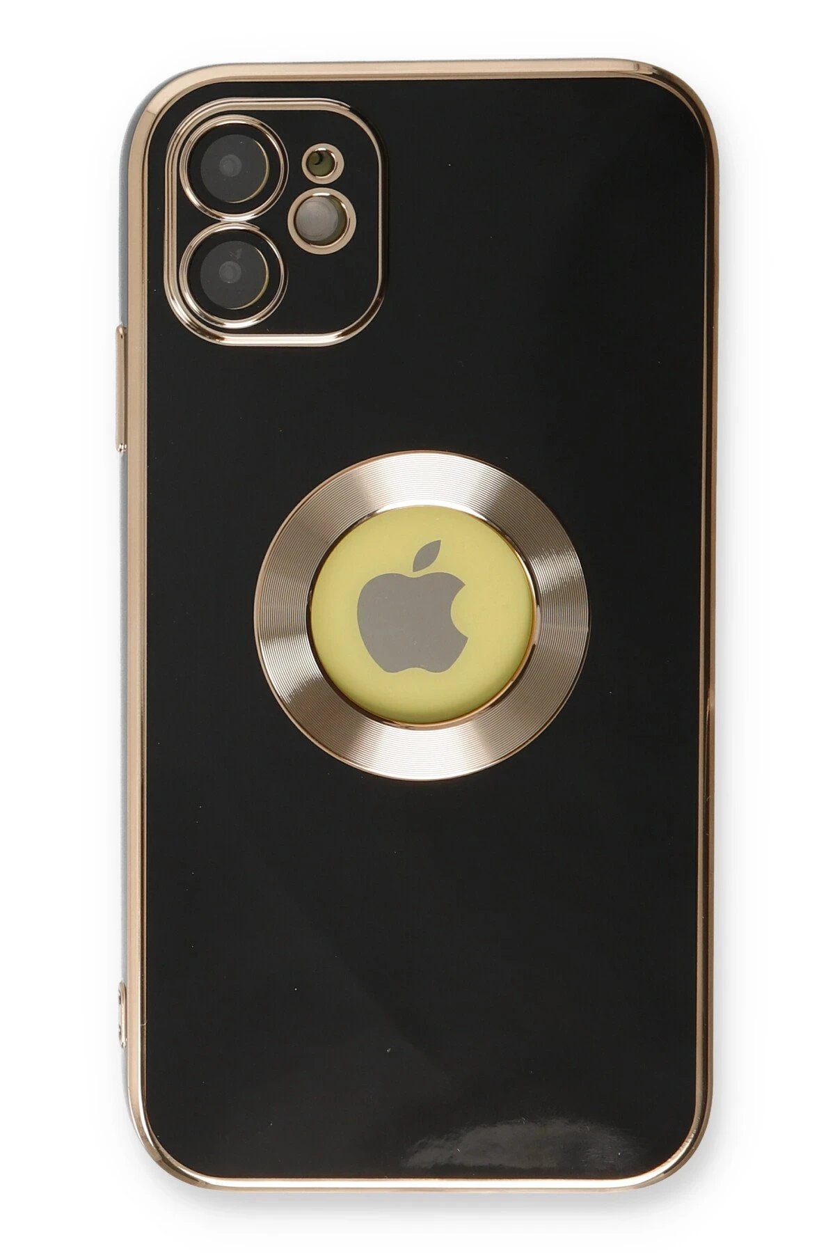 Newface iPhone 12 Kılıf Store Silikon - Siyah