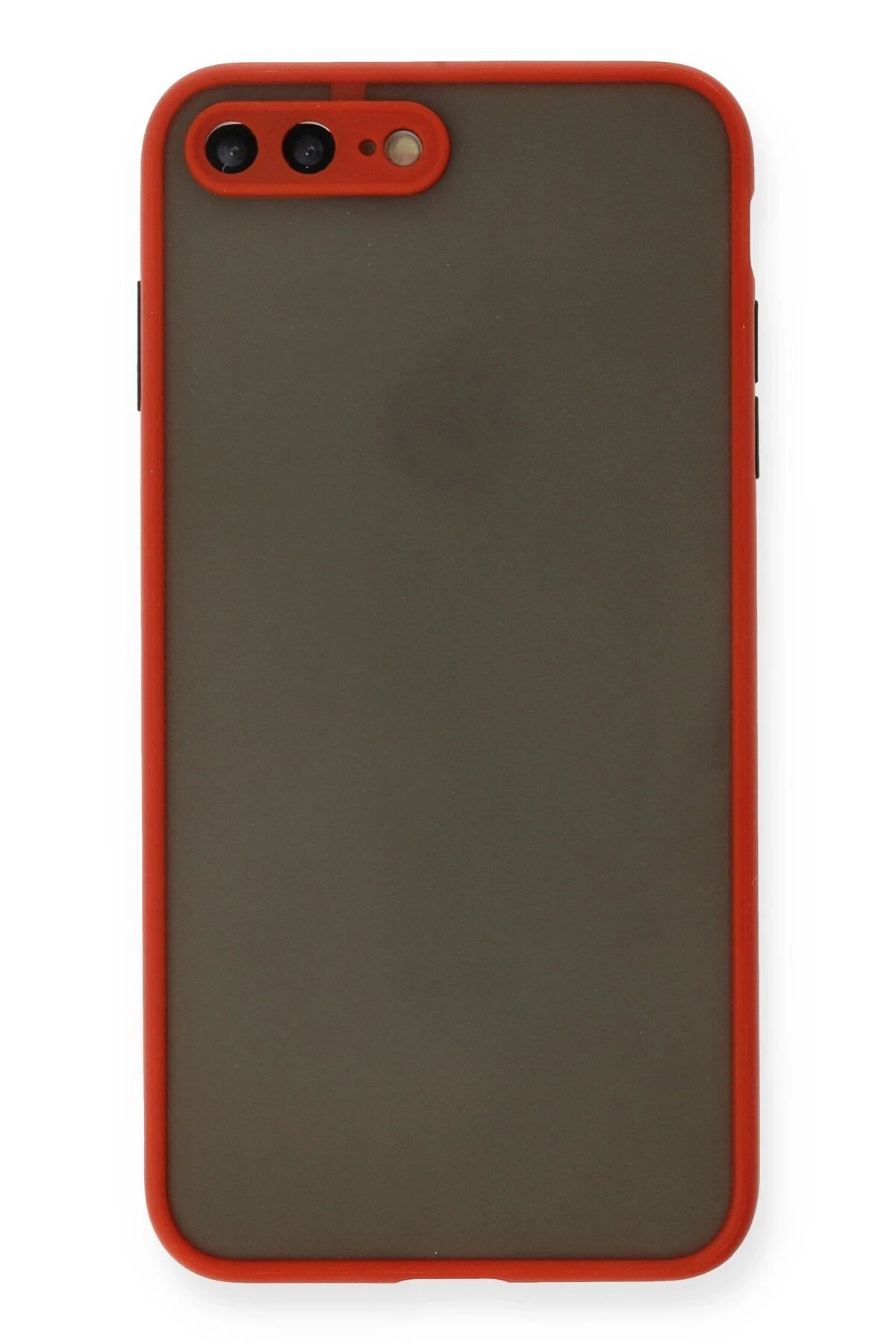 Newface iPhone 7 Plus Kılıf Montreal Silikon Kapak - Kırmızı