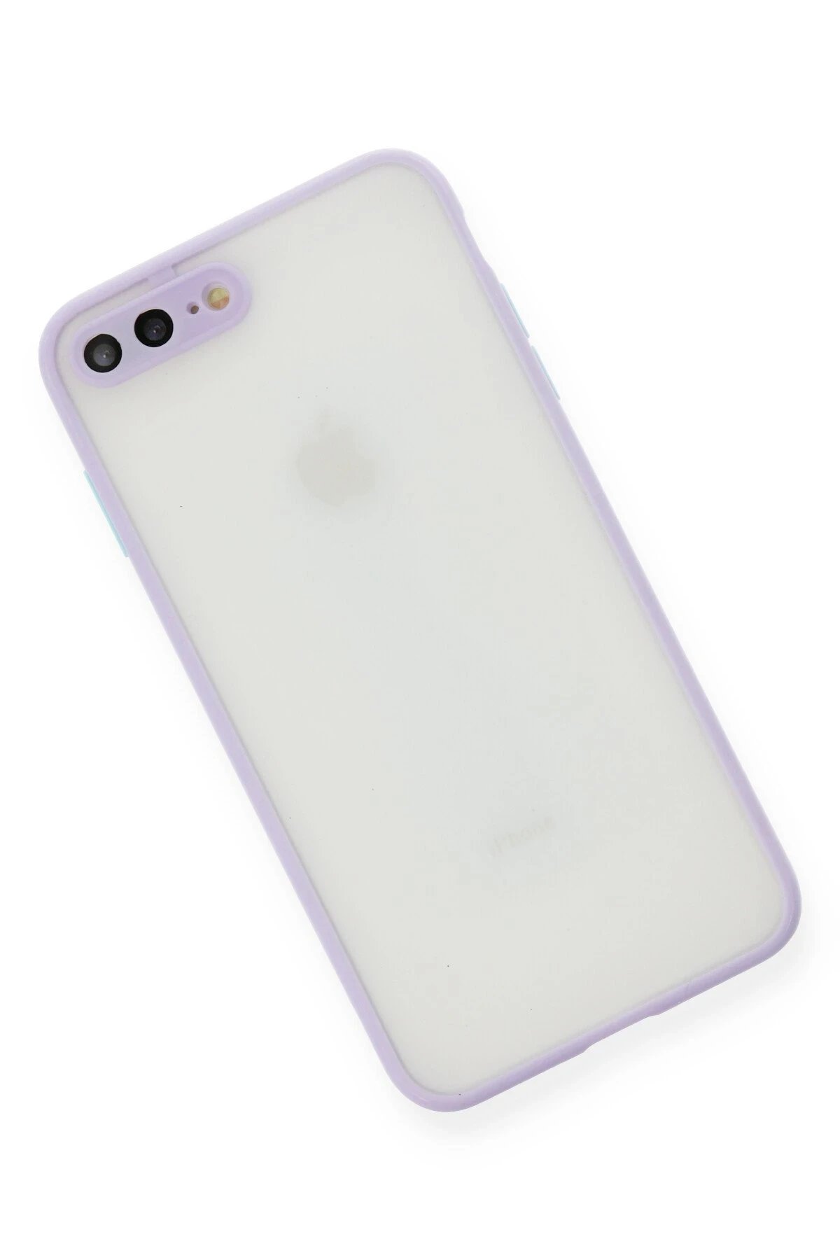 Newface iPhone 7 Plus Kılıf Montreal Silikon Kapak - Mor