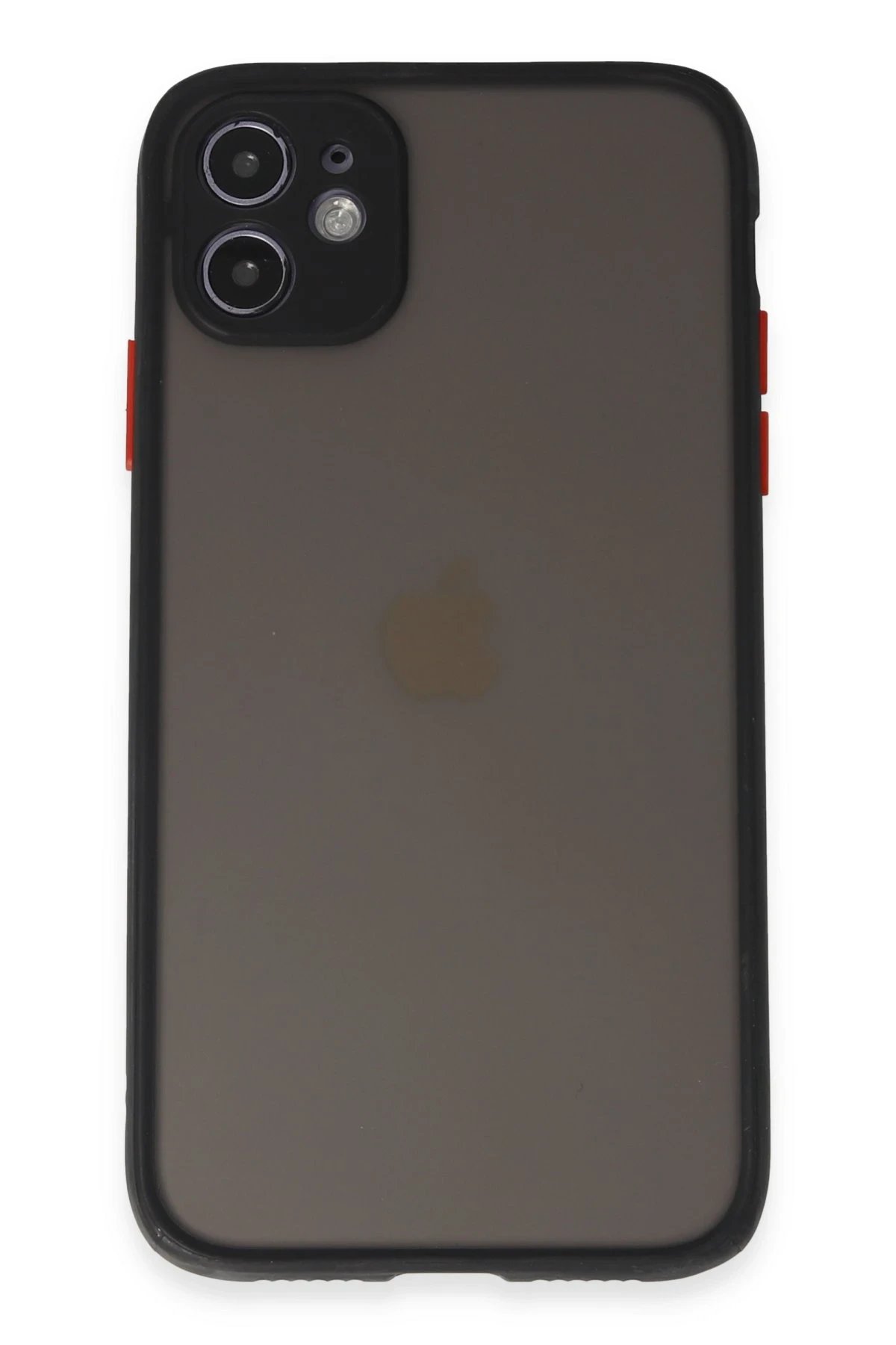 Newface iPhone 11 Kılıf Montreal Silikon Kapak - Siyah