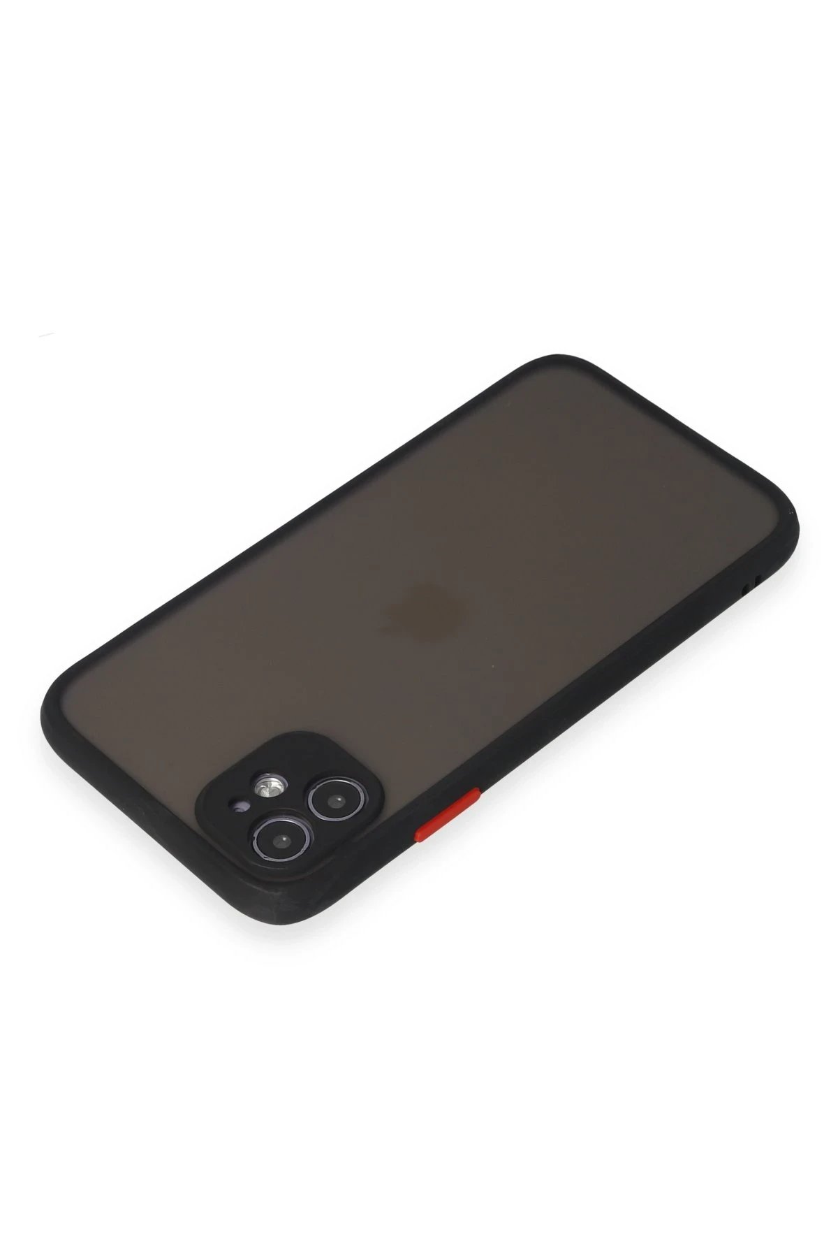 Newface iPhone 11 Kılıf Montreal Silikon Kapak - Siyah