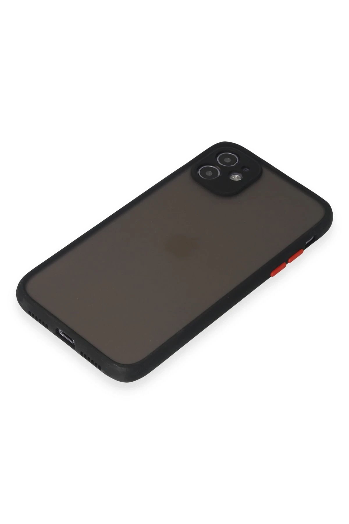 Newface iPhone 11 Kılıf Montreal Silikon Kapak - Siyah