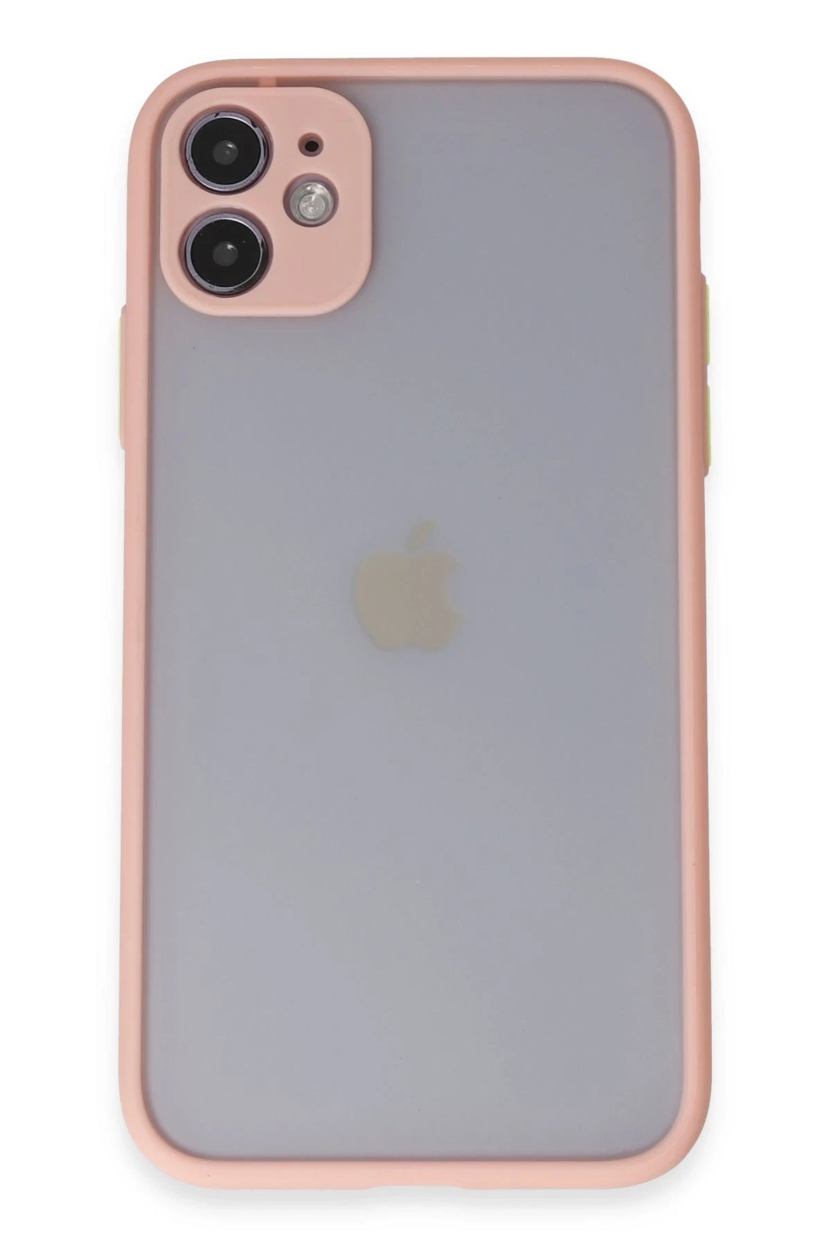 Newface iPhone 11 Kılıf Montreal Silikon Kapak - Pembe