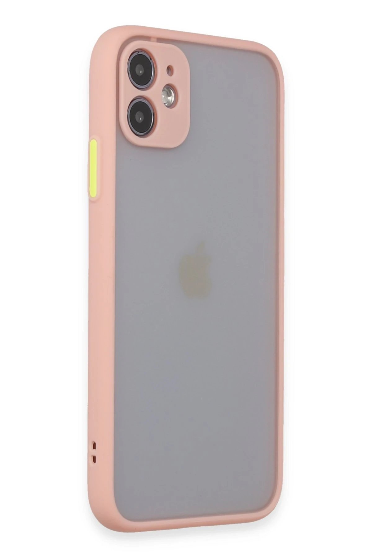 Newface iPhone 11 Kılıf Montreal Silikon Kapak - Pembe