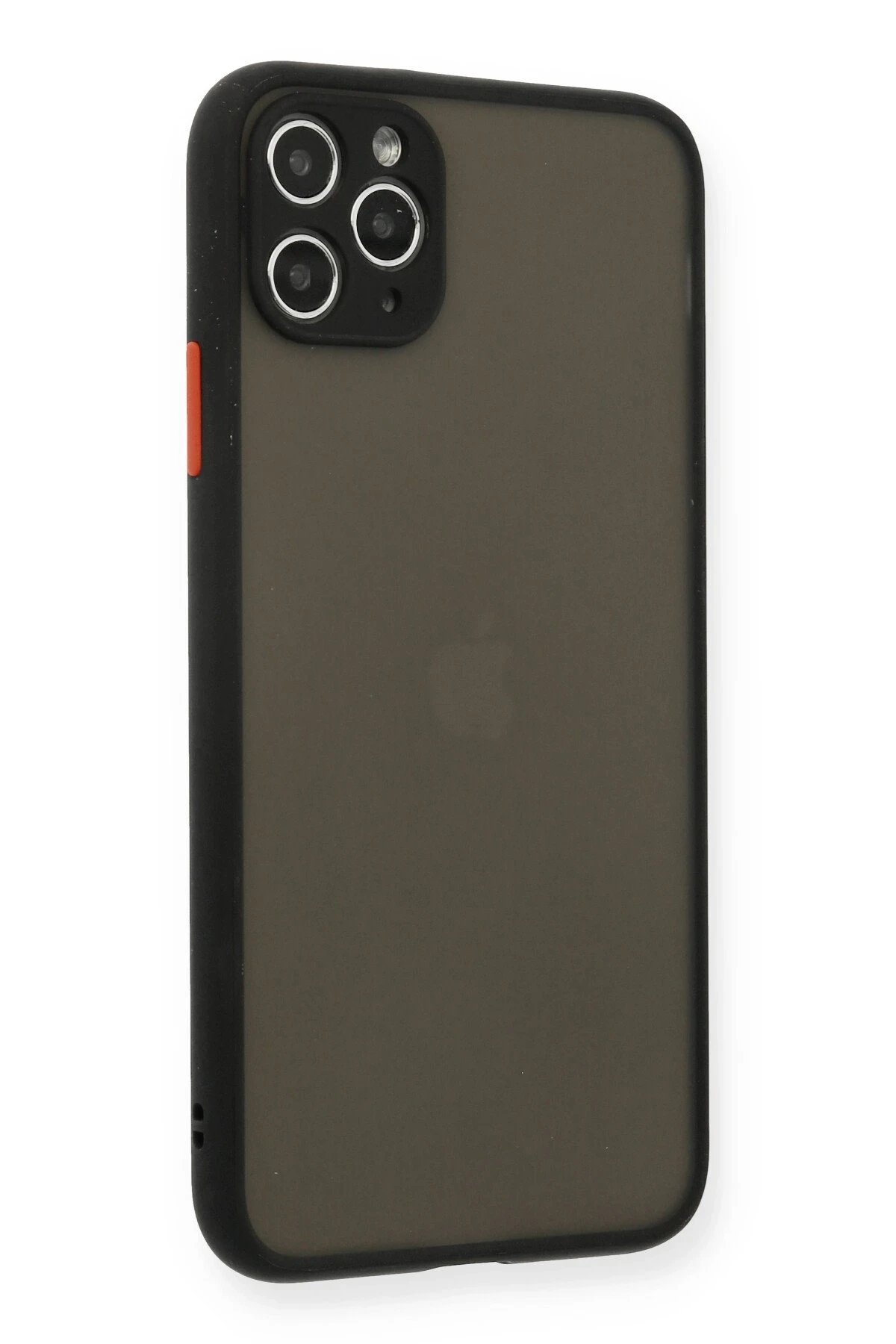 Newface iPhone 11 Pro Max Kılıf Montreal Silikon Kapak - Siyah