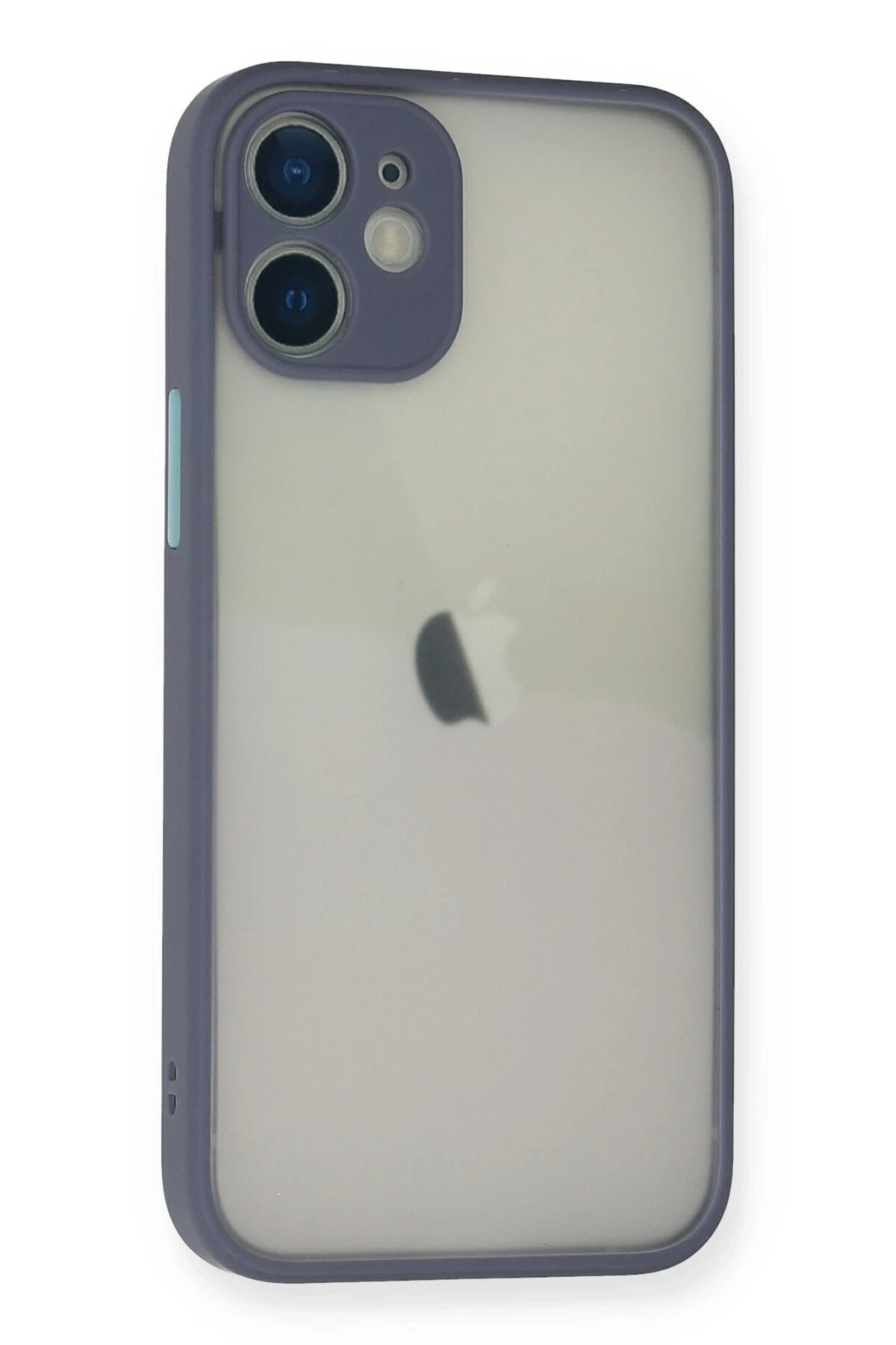 Newface iPhone 11 Pro Max Kılıf Montreal Silikon Kapak - Gri