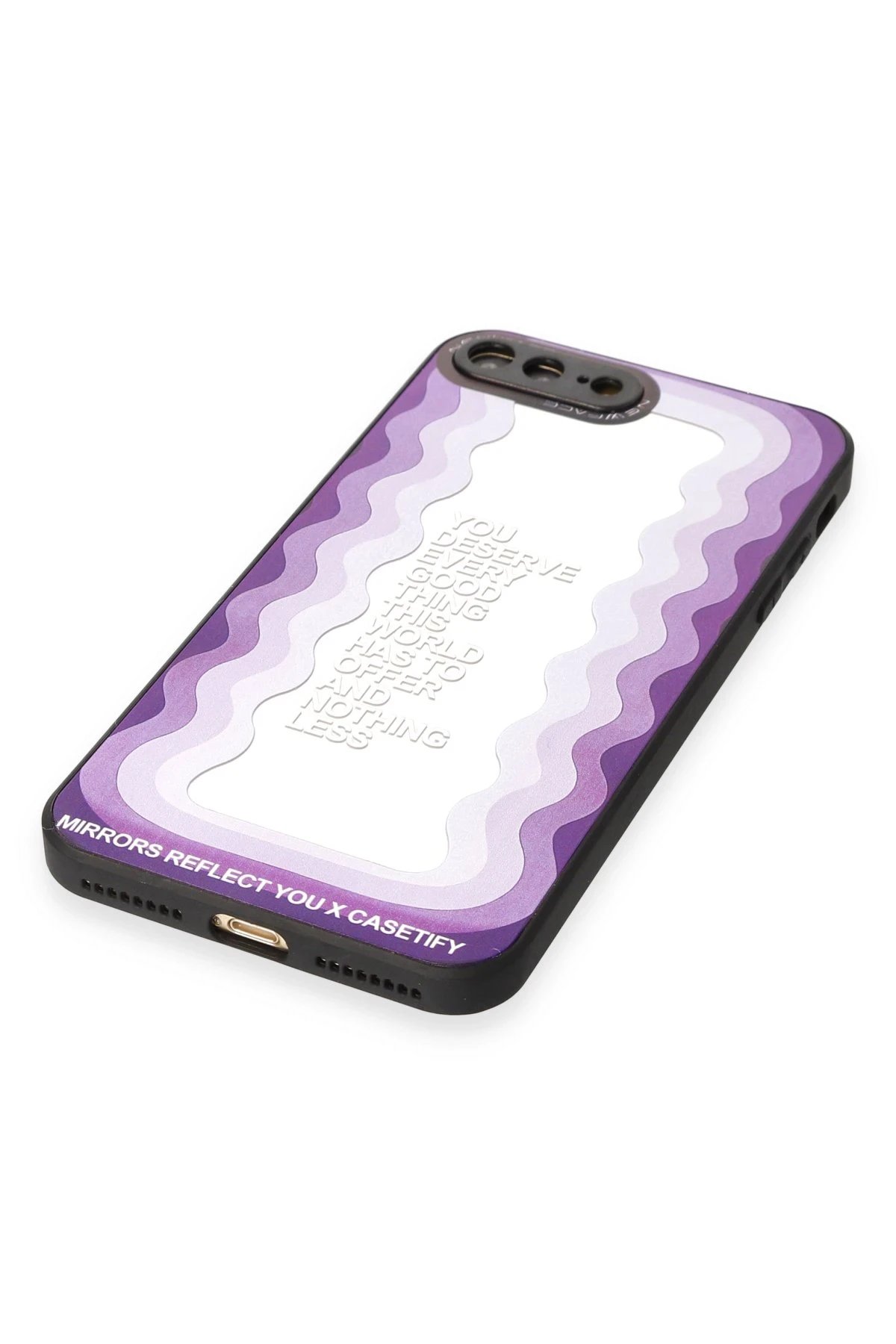 Newface iPhone 7 Plus Kılıf Mirror Desenli Kapak - Mirror - 5