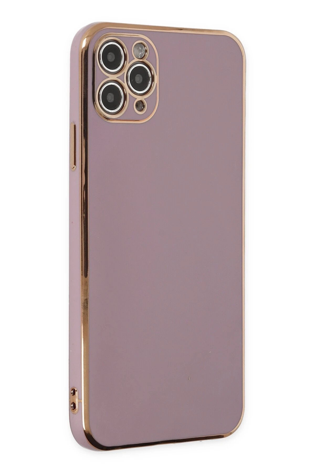 Newface iPhone 11 Pro Max Kılıf Volet Silikon - Mor