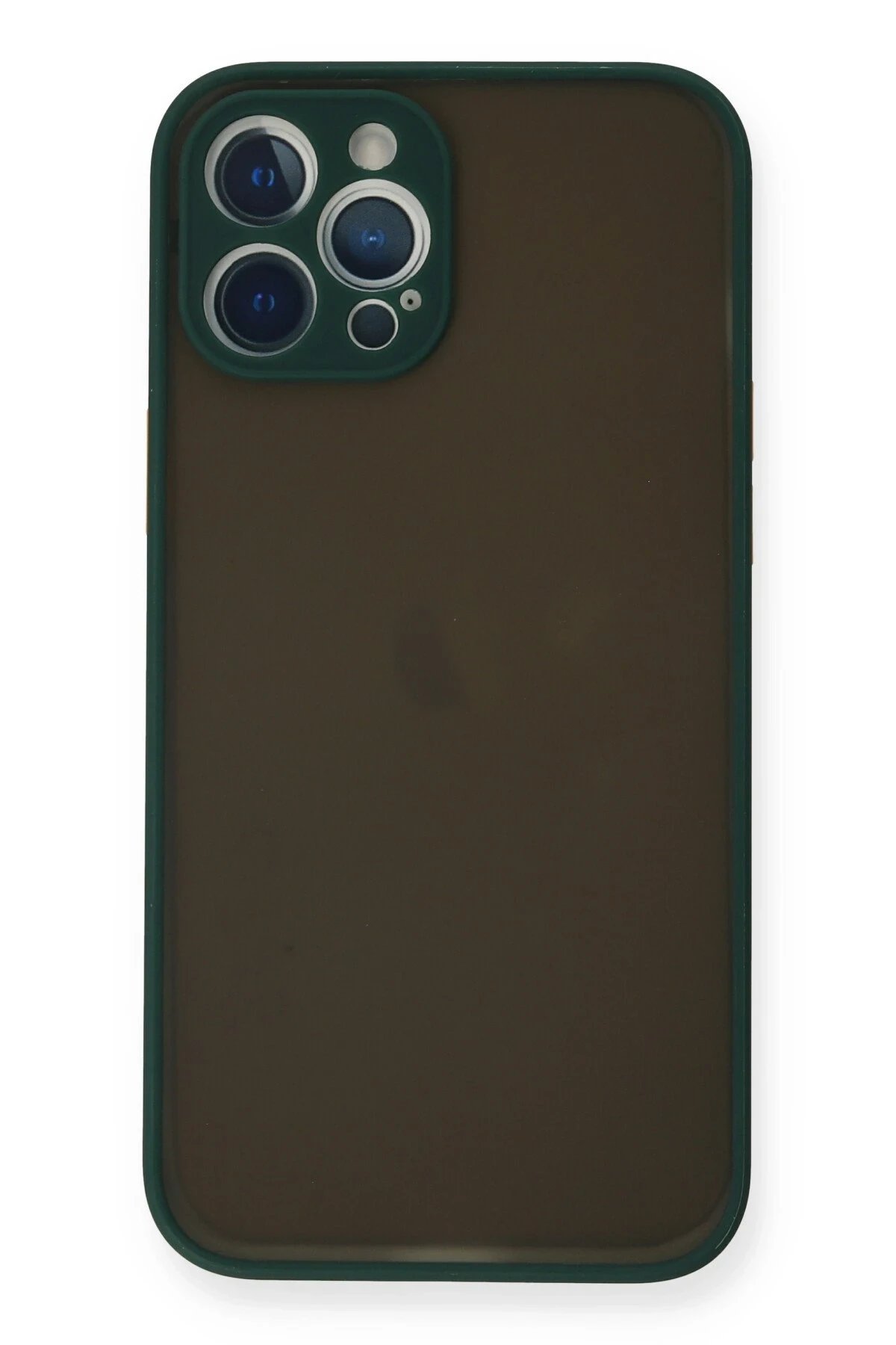 Newface iPhone 12 Pro Max Kılıf Montreal Silikon Kapak - Yeşil