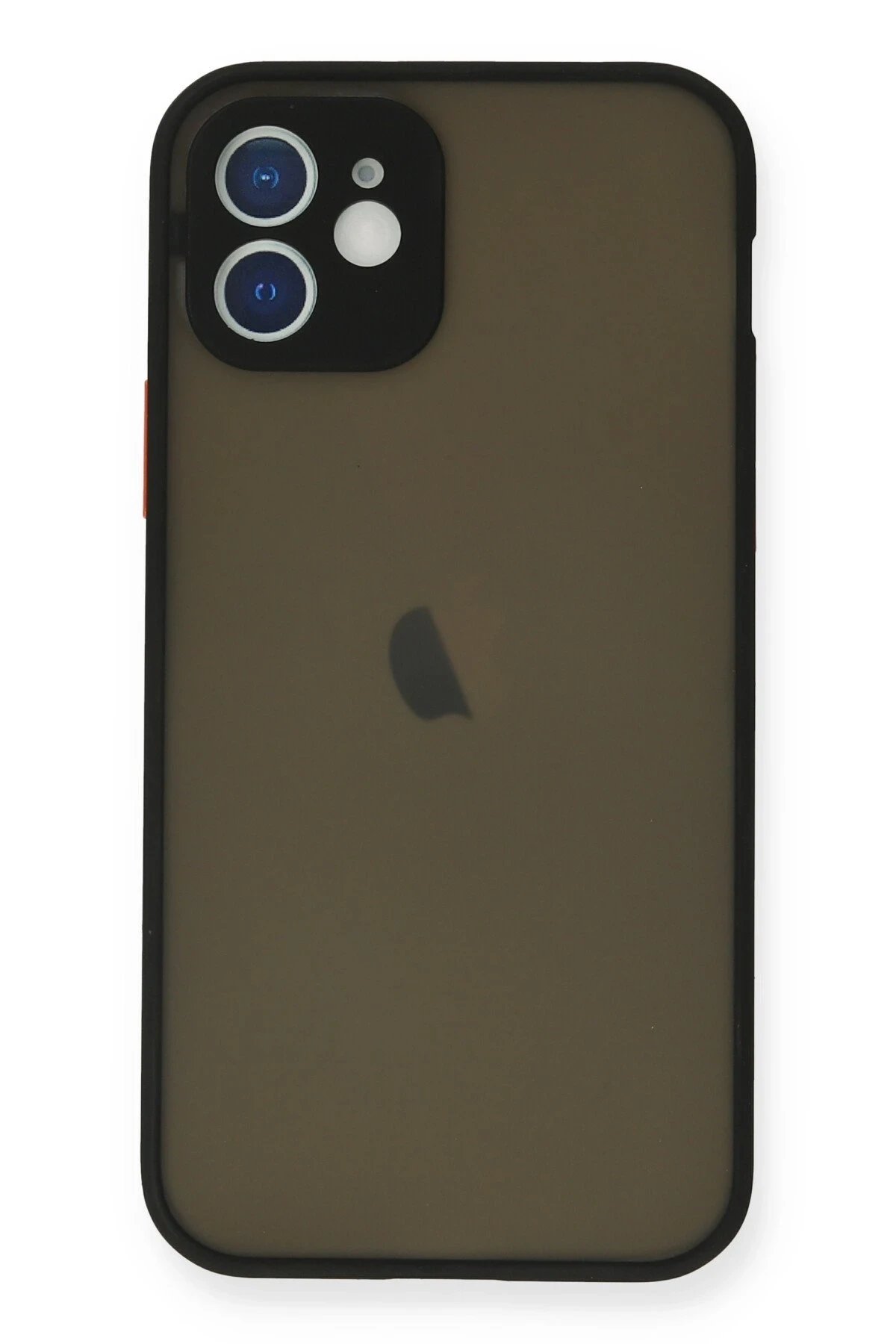 Newface iPhone 12 Mini Kılıf Montreal Silikon Kapak - Siyah