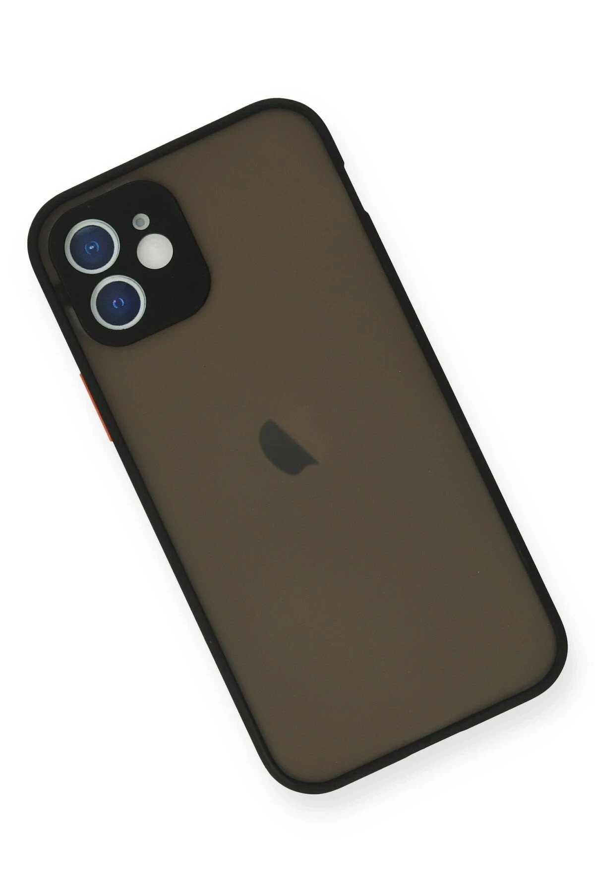 Newface iPhone 12 Mini Kılıf Montreal Silikon Kapak - Siyah