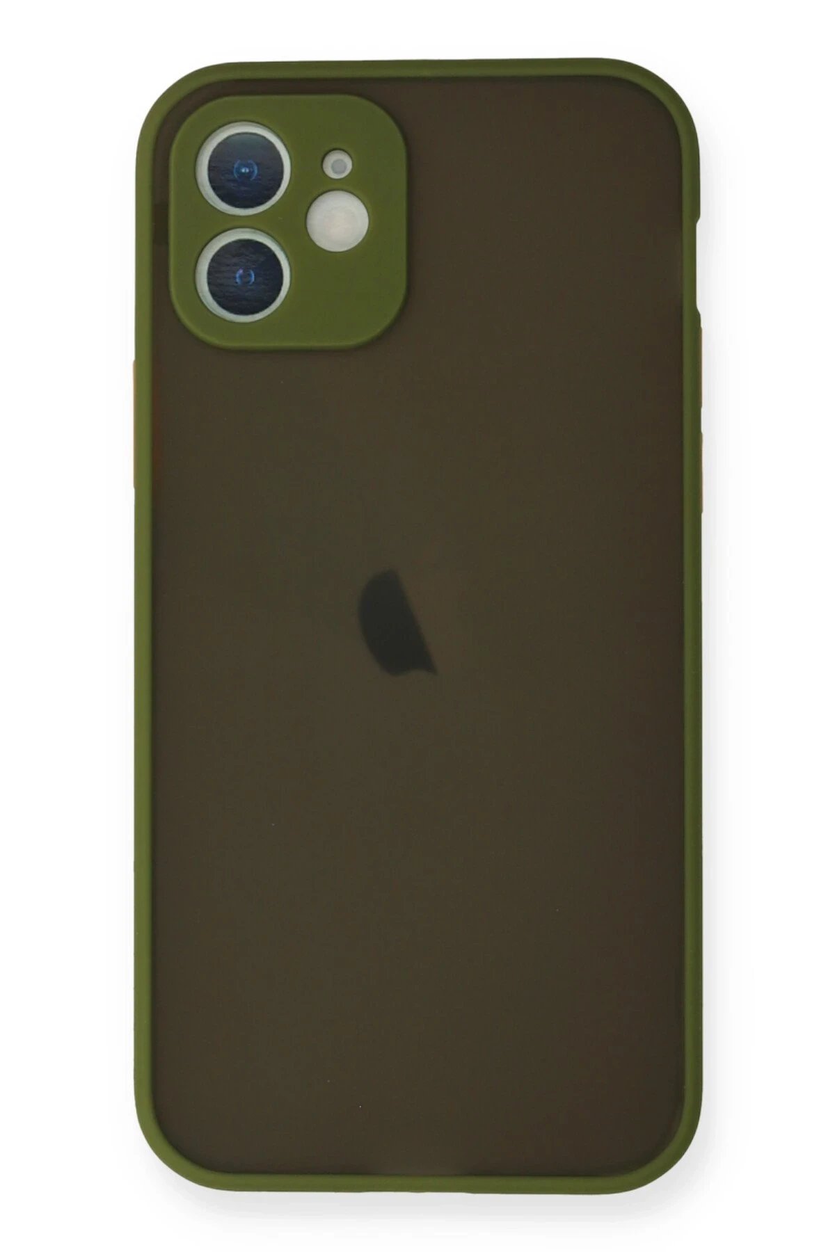 Newface iPhone 12 Mini Kılıf Montreal Silikon Kapak - Açık Yeşil