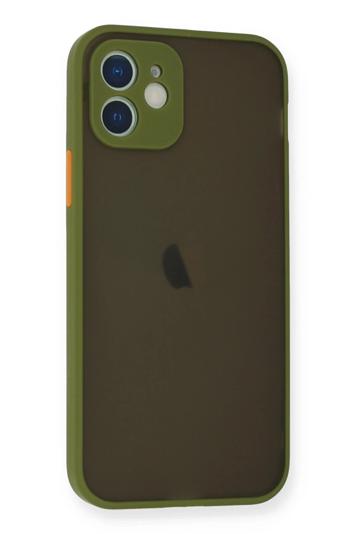 Newface iPhone 12 Mini Kılıf Montreal Silikon Kapak - Açık Yeşil