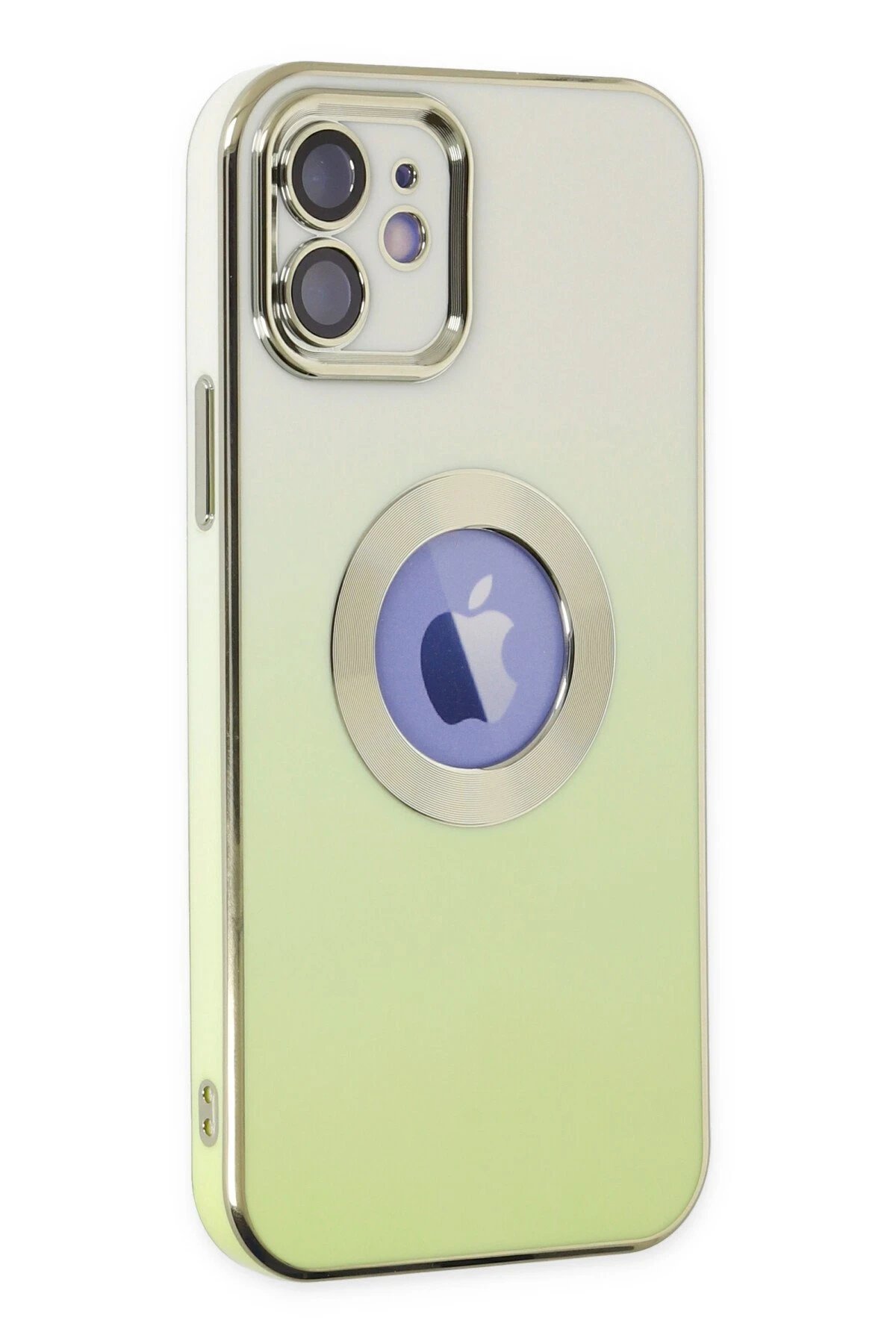 Newface iPhone 12 Kılıf Best Silikon - Yeşil