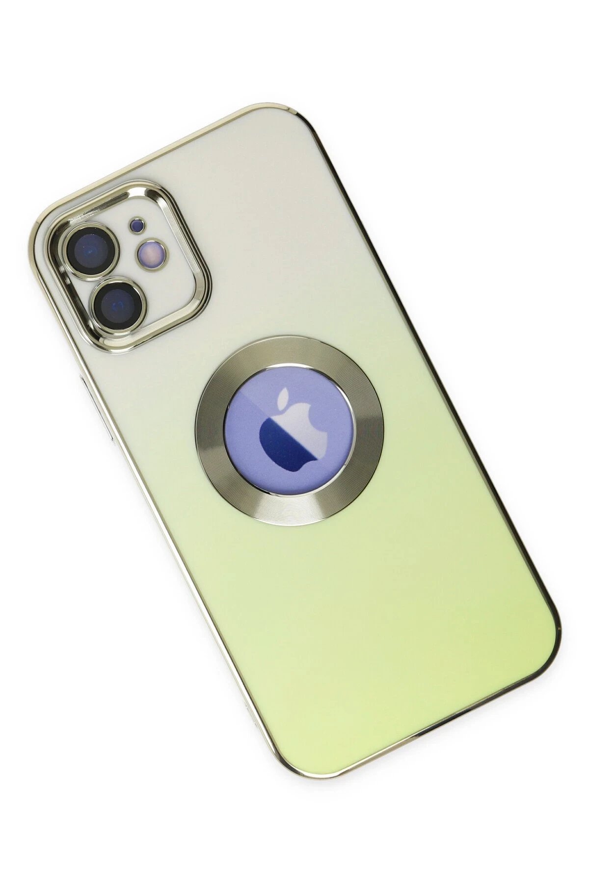 Newface iPhone 12 Kılıf Best Silikon - Yeşil