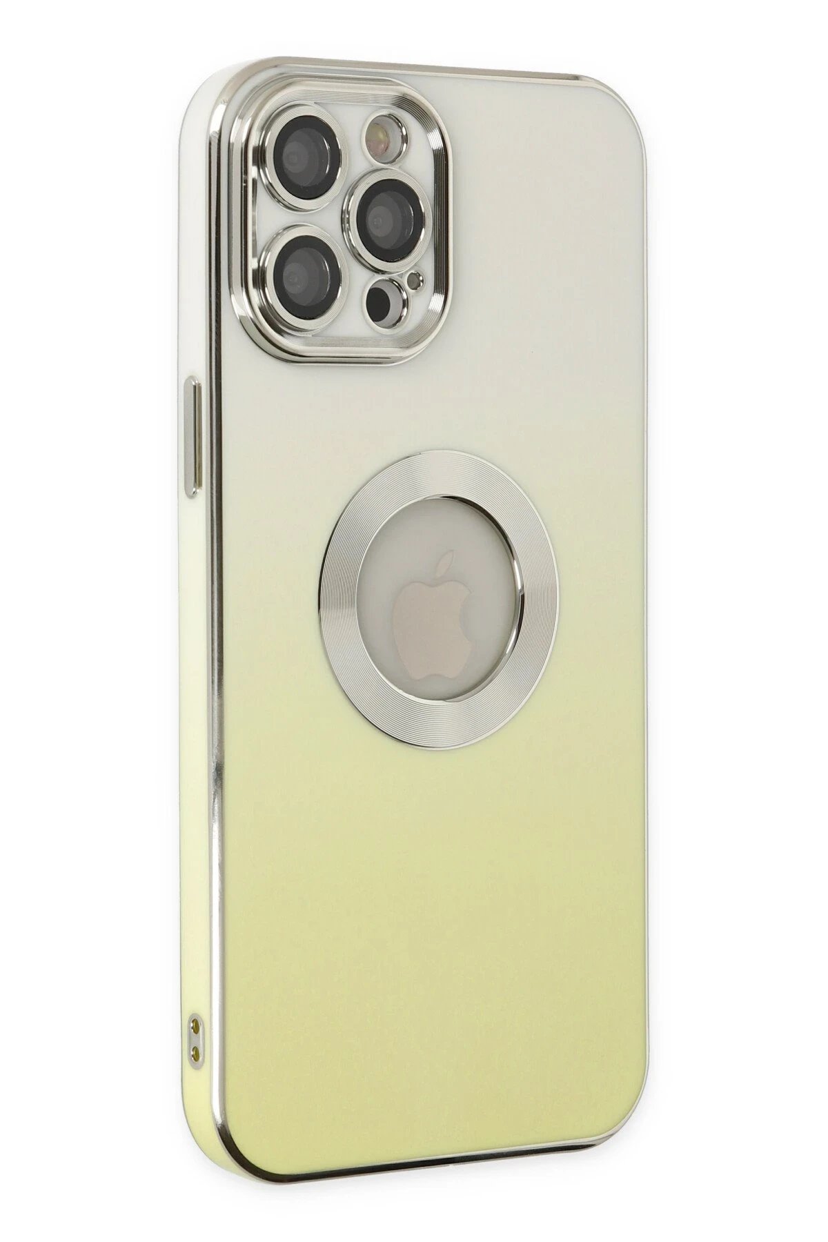 Newface iPhone 12 Pro Kılıf Best Silikon - Sarı