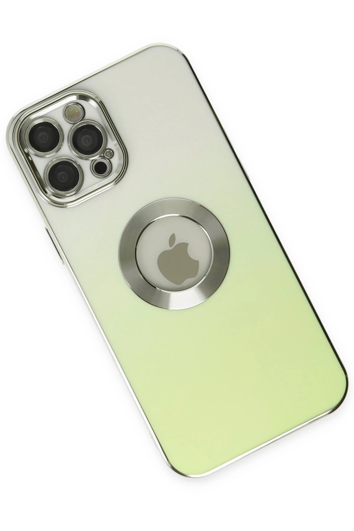 Newface iPhone 12 Pro Max Kılıf Best Silikon - Yeşil