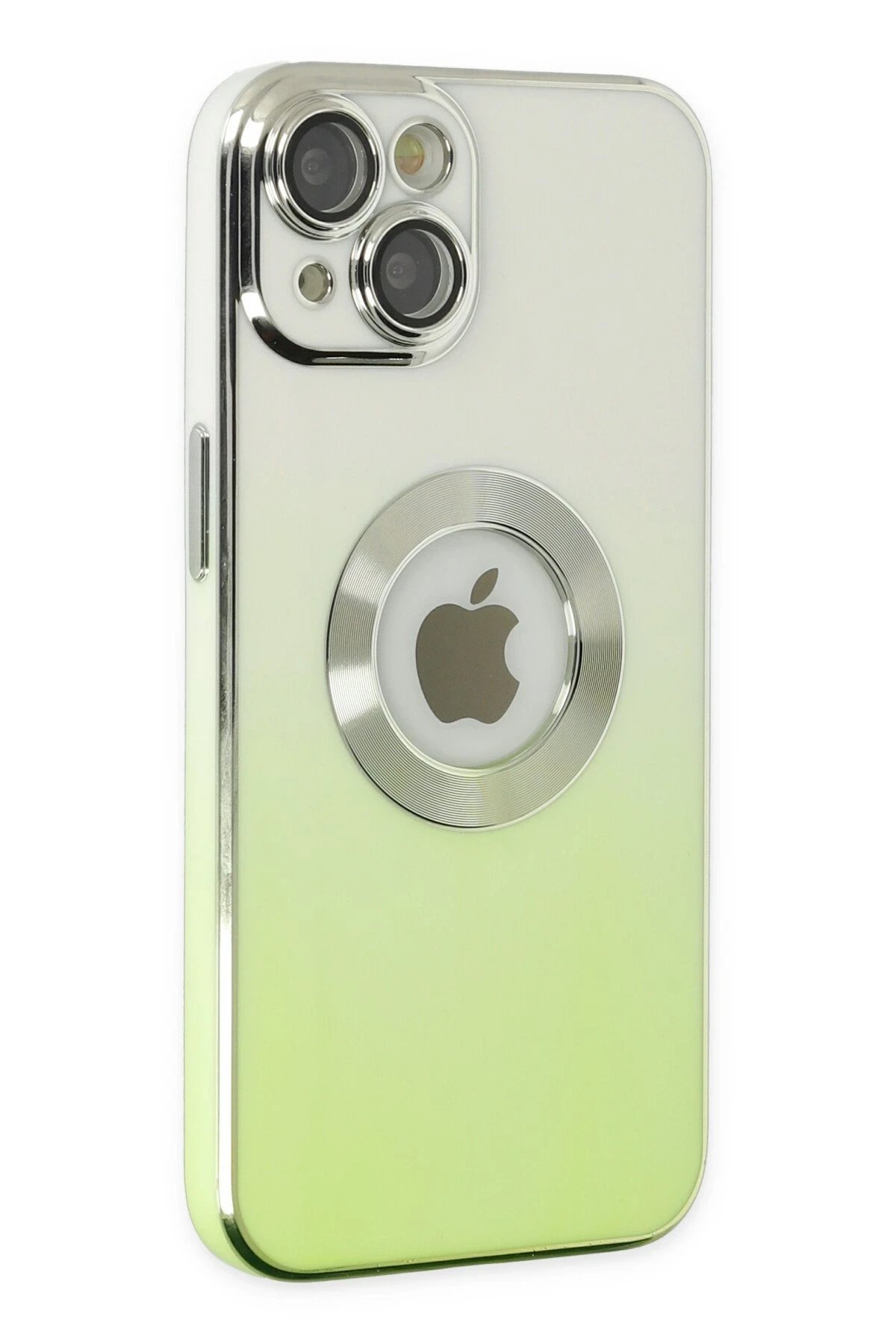 Newface iPhone 13 Kılıf Best Silikon - Yeşil