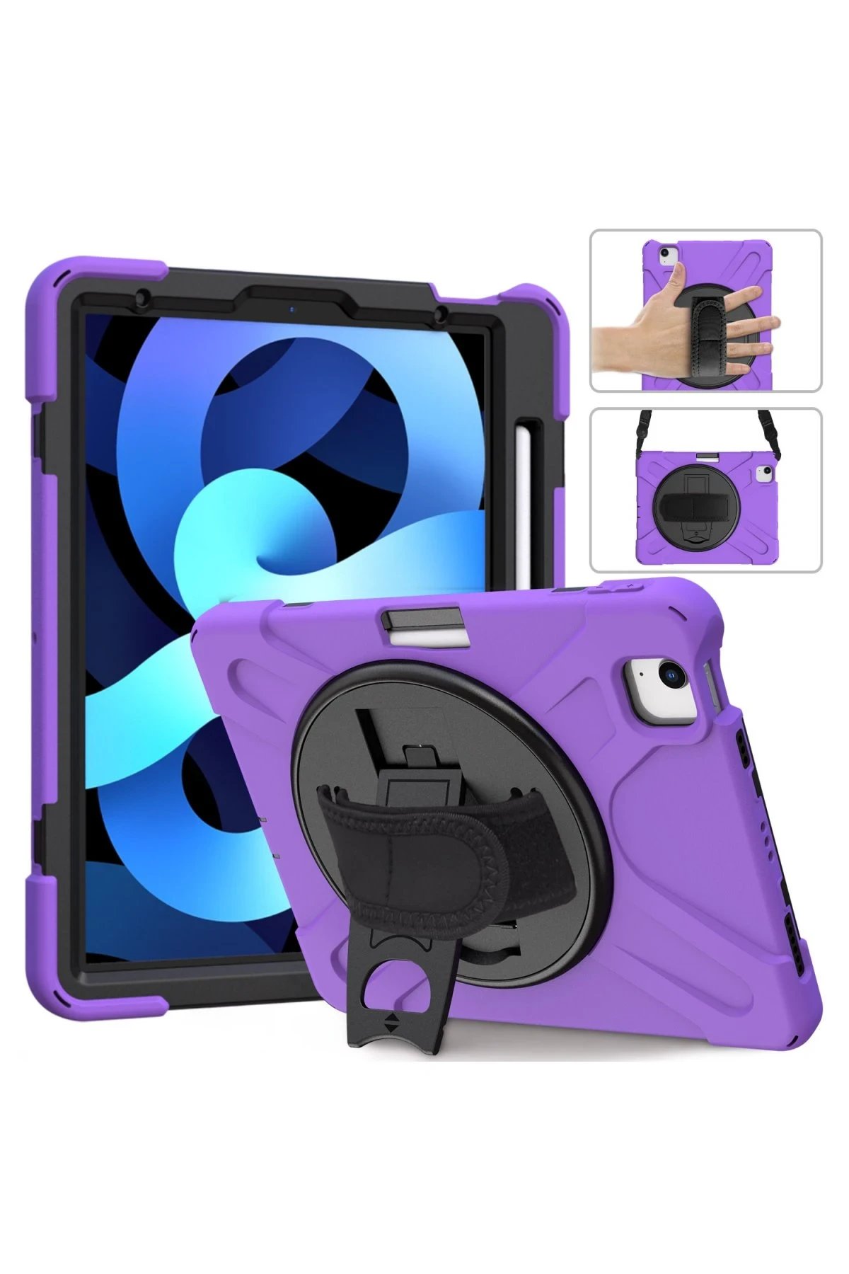 Newface iPad Pro 11 (2020) Kılıf Amazing Tablet Kapak - Mor