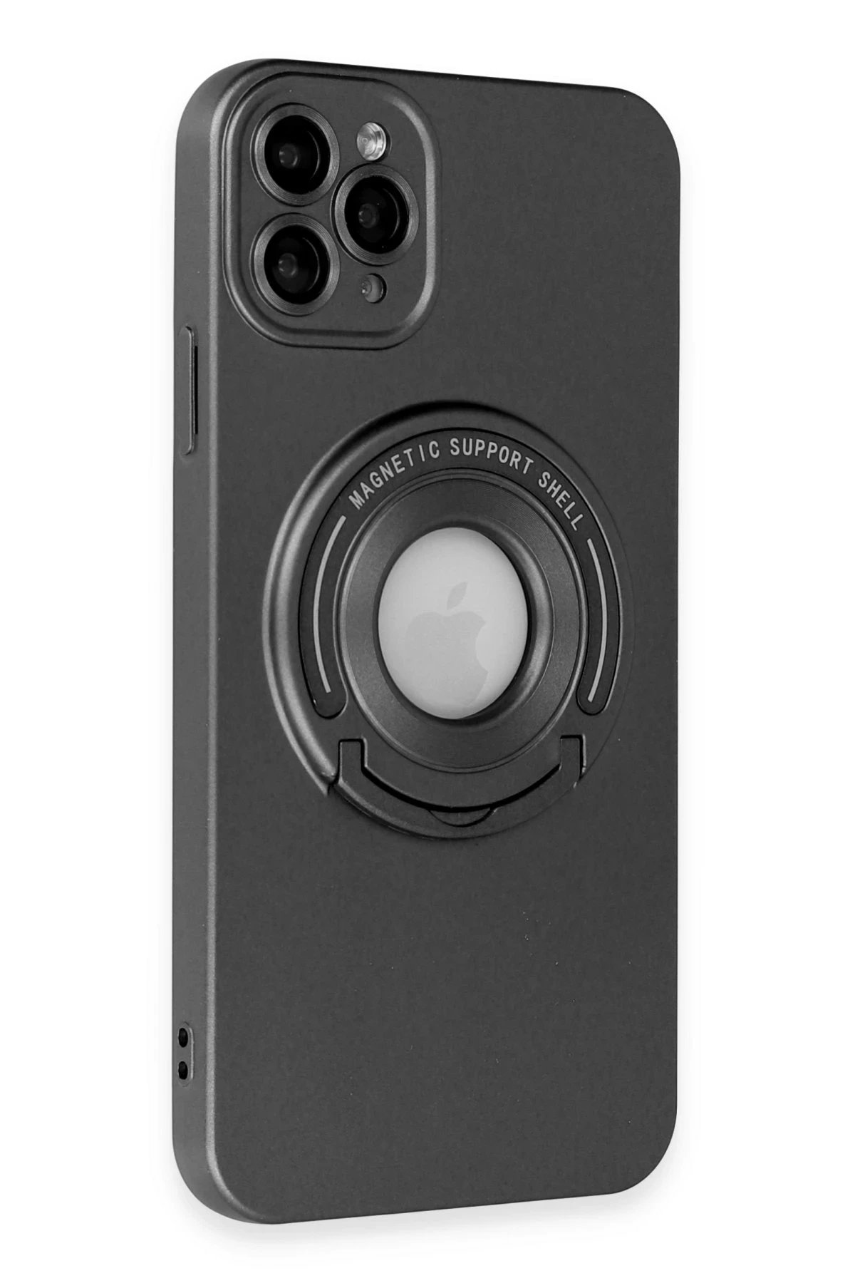 Newface iPhone 12 Pro Max Kılıf Lukka Magneticsafe Kapak - Siyah