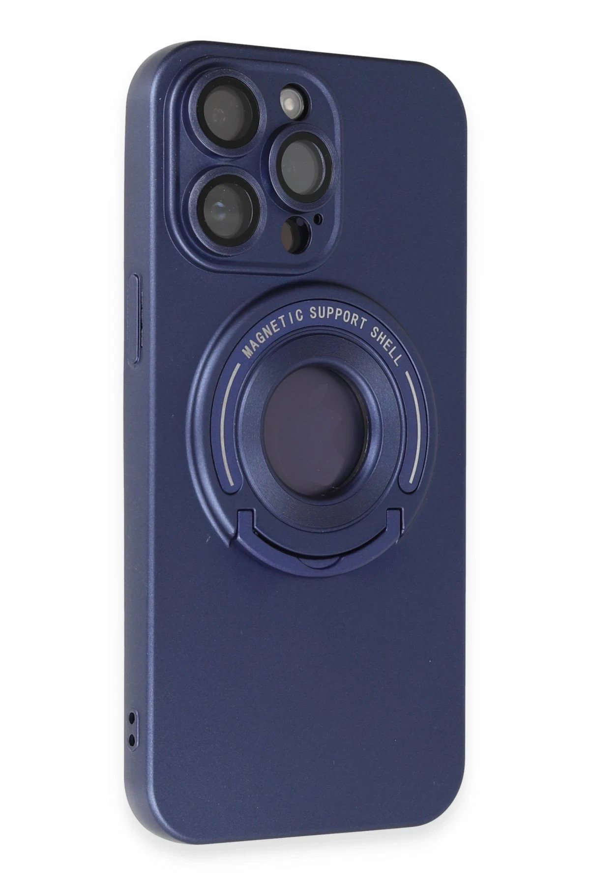 Newface iPhone 13 Pro Max Kılıf Lukka Magneticsafe Kapak - Lacivert