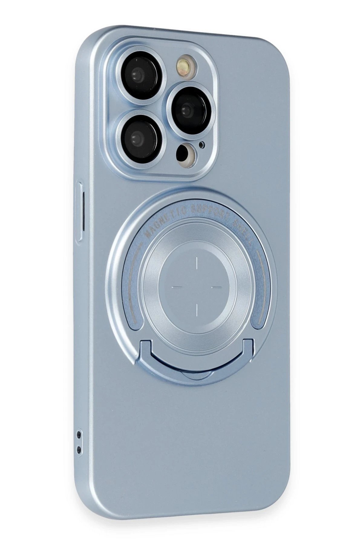 Newface iPhone 14 Pro Kılıf Lukka Magneticsafe Kapak - Sierra Blue