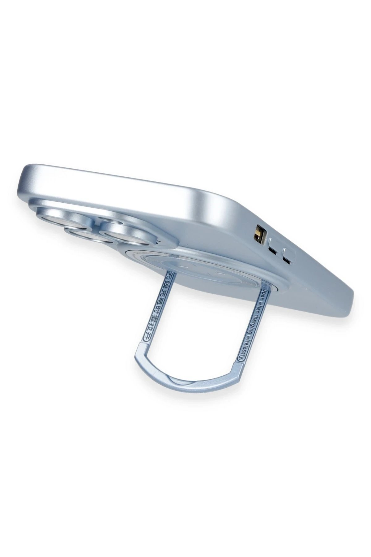 Newface iPhone 14 Pro Kılıf Lukka Magneticsafe Kapak - Sierra Blue