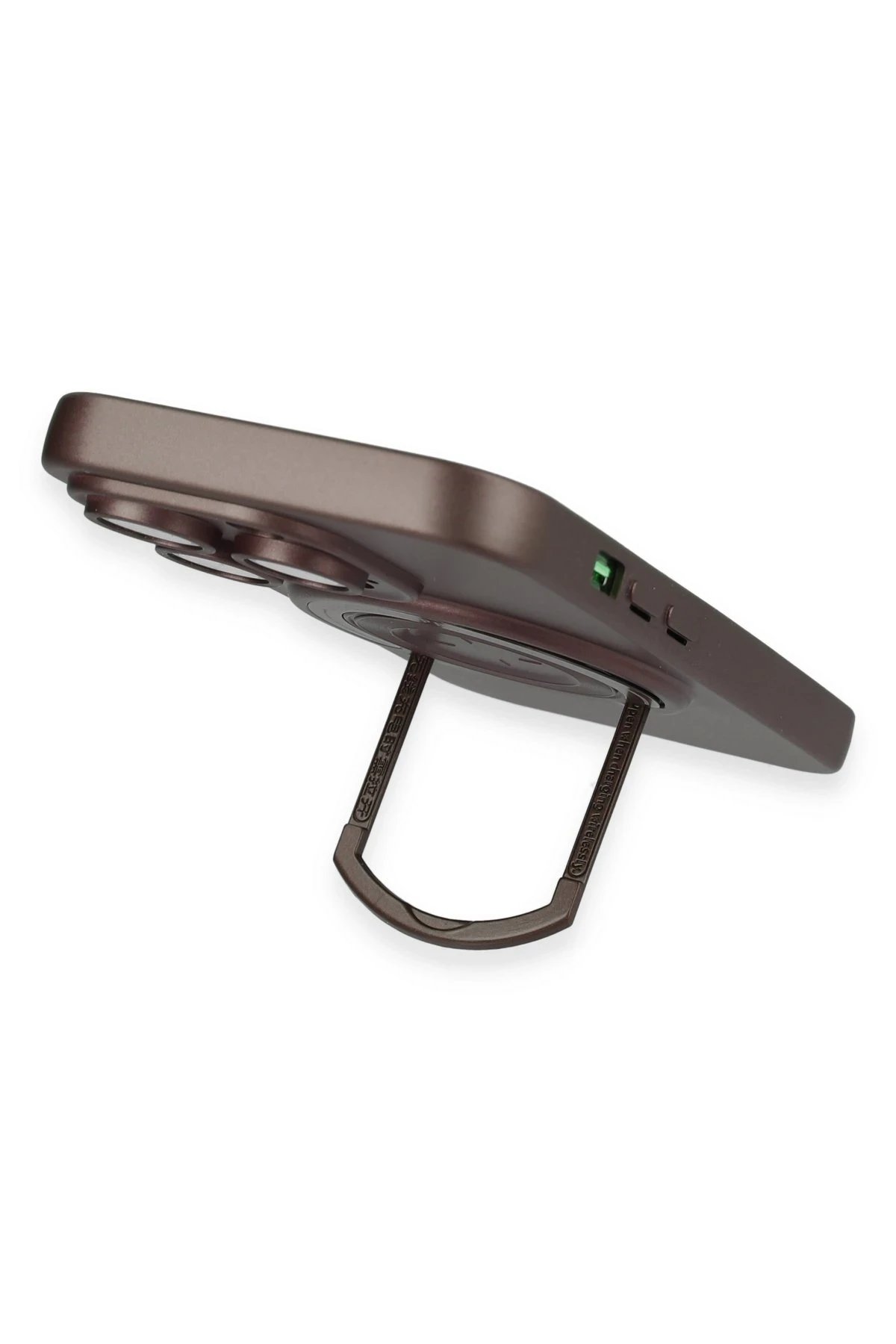 Newface iPhone 14 Pro Kılıf Lukka Magneticsafe Kapak - Kahverengi