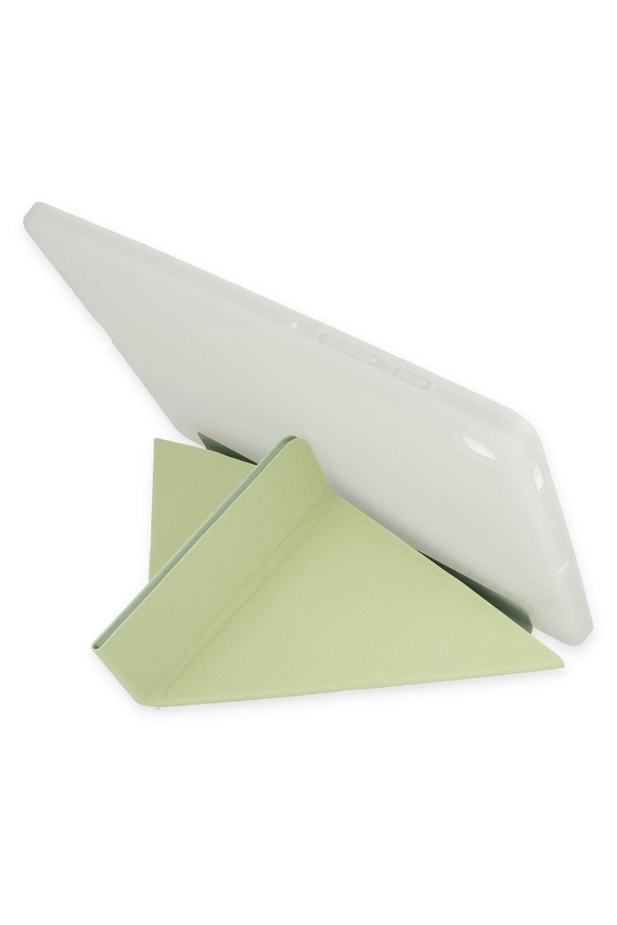 Newface iPad 10.2 (8.nesil) Kılıf Kalemlikli Mars Tablet Kılıfı - Açık Yeşil