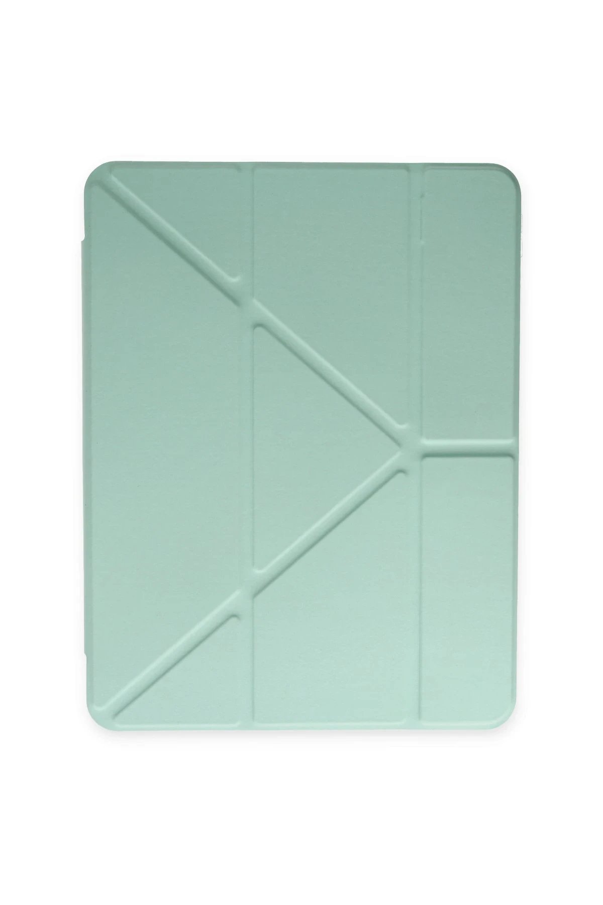 Newface iPad 10.2 (8.nesil) Kılıf Kalemlikli Mars Tablet Kılıfı - Açık Yeşil