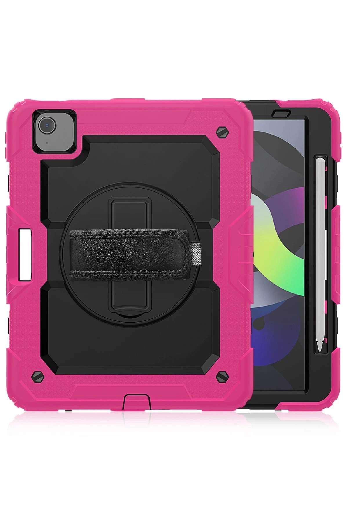 Newface iPad Pro 11 (2020) Kılıf Pars Tablet Kapak - Pembe