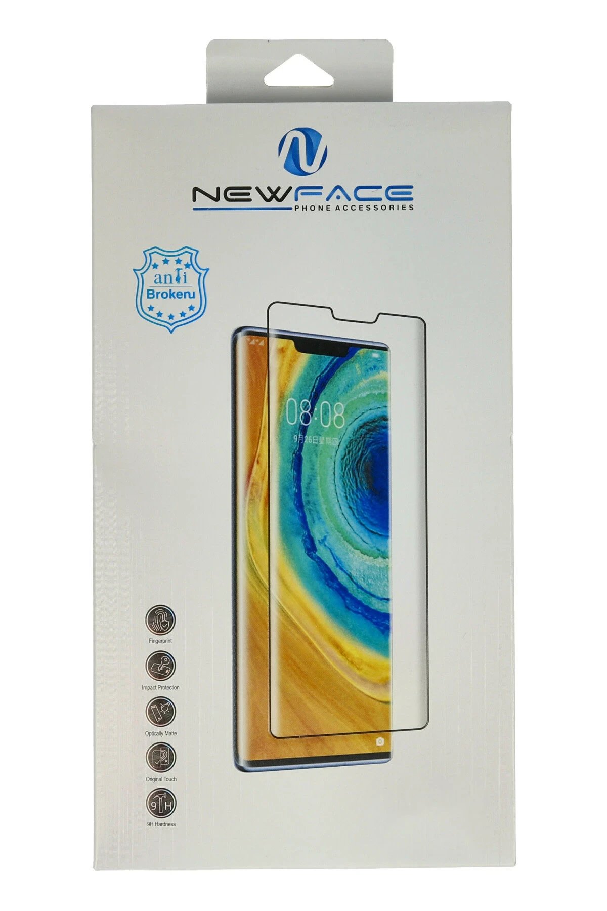 Newface iPhone 7 Polymer Nano Ekran Koruyucu - Beyaz