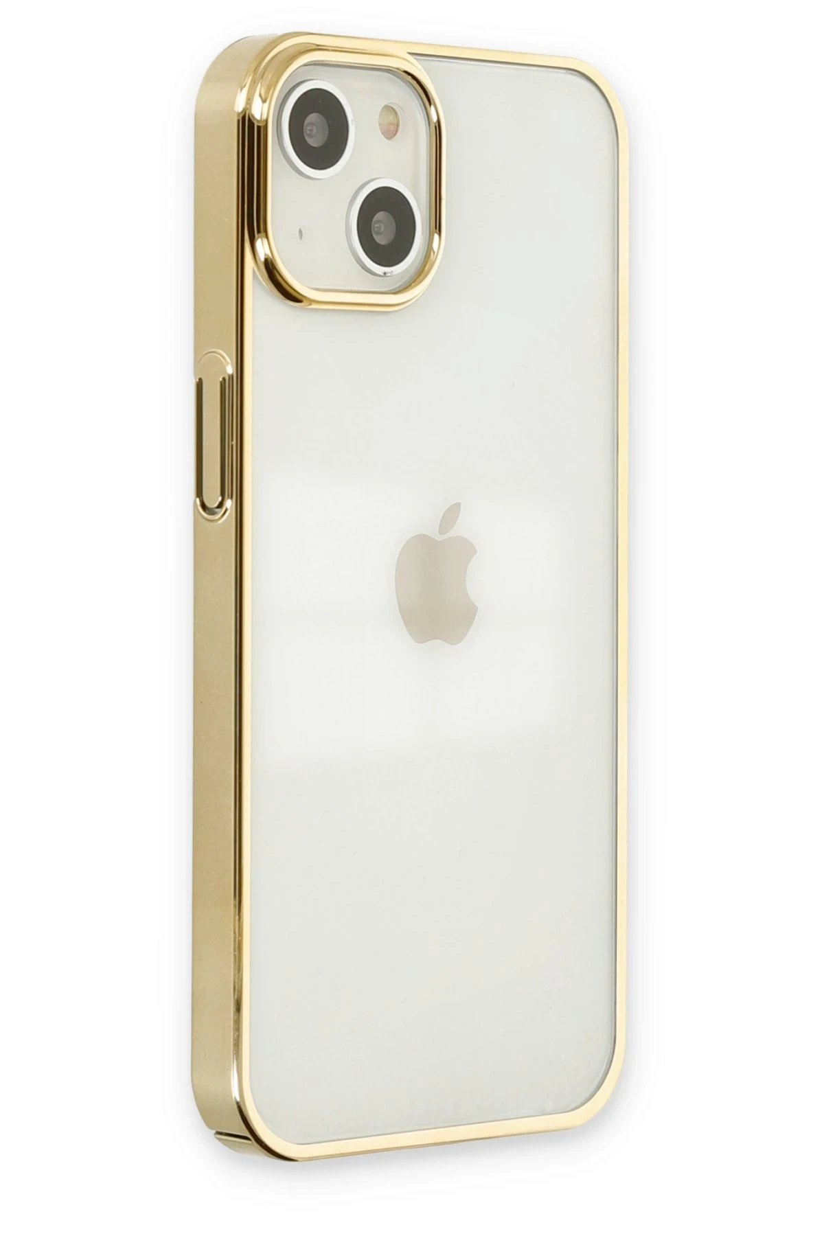 Newface iPhone 14 Kılıf Element Silikon - Gold