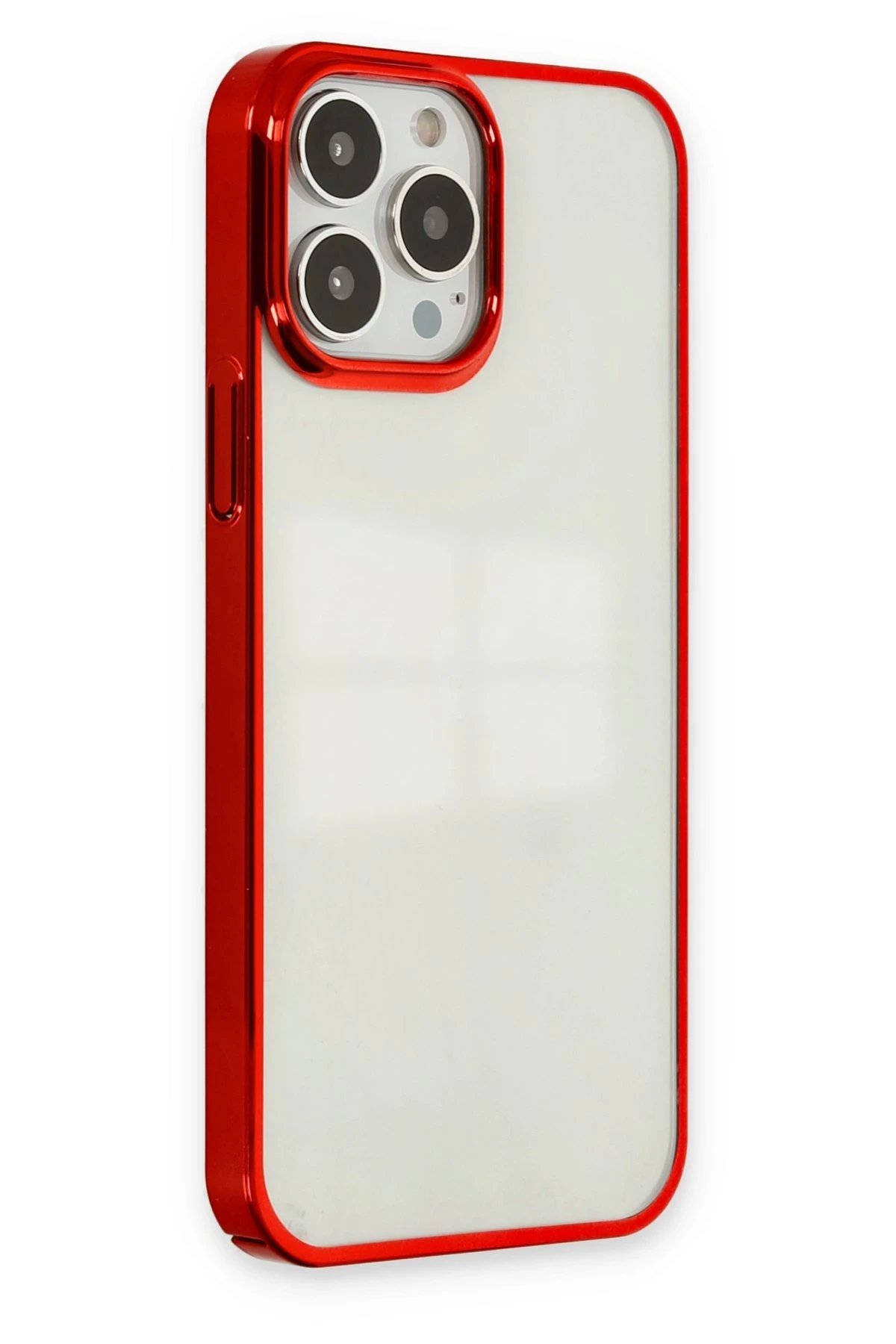 Newface iPhone 14 Pro Kılıf Element Silikon - Kırmızı