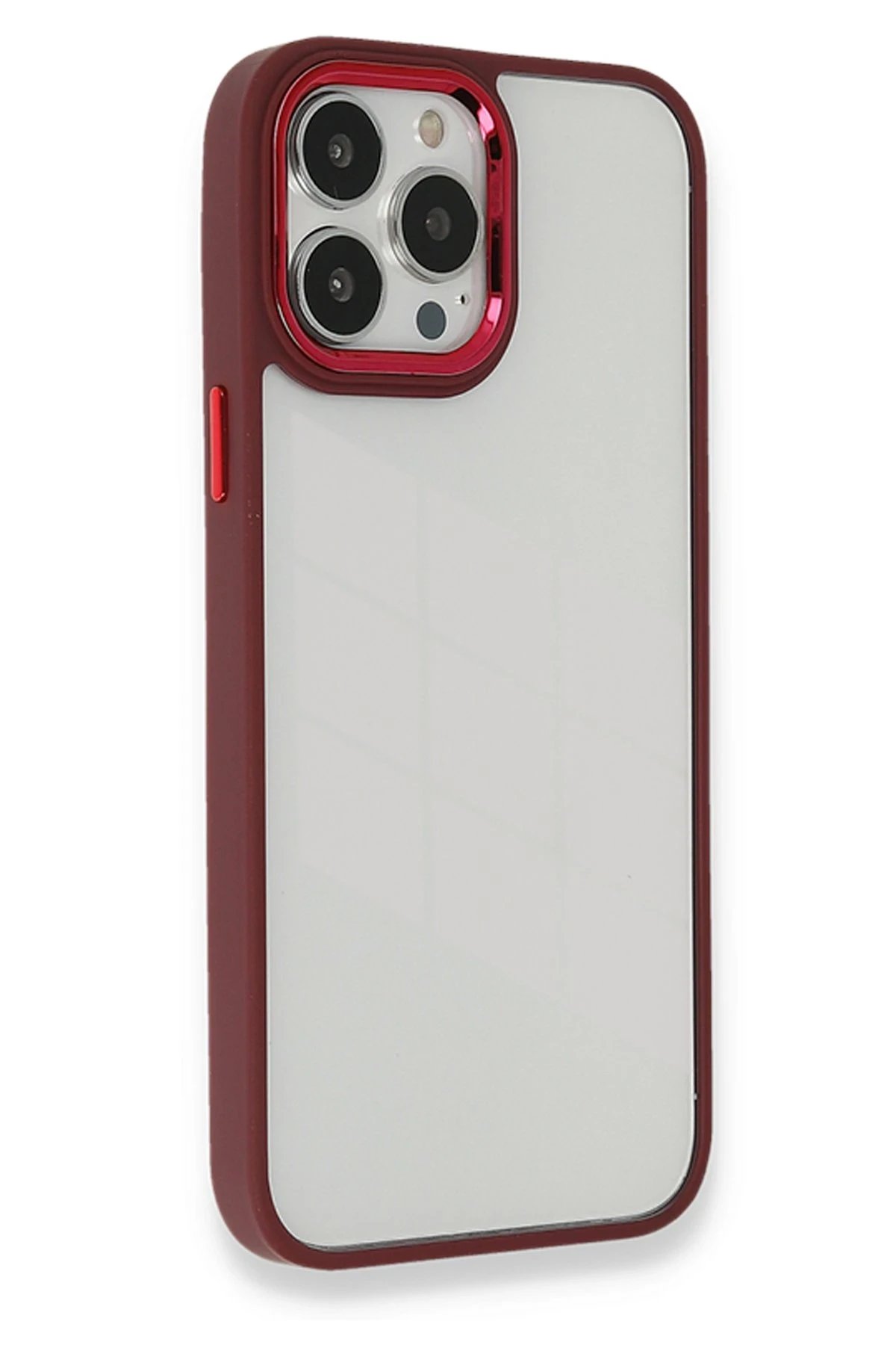 Newface iPhone 14 Pro Max Kılıf Dora Kapak - Kırmızı