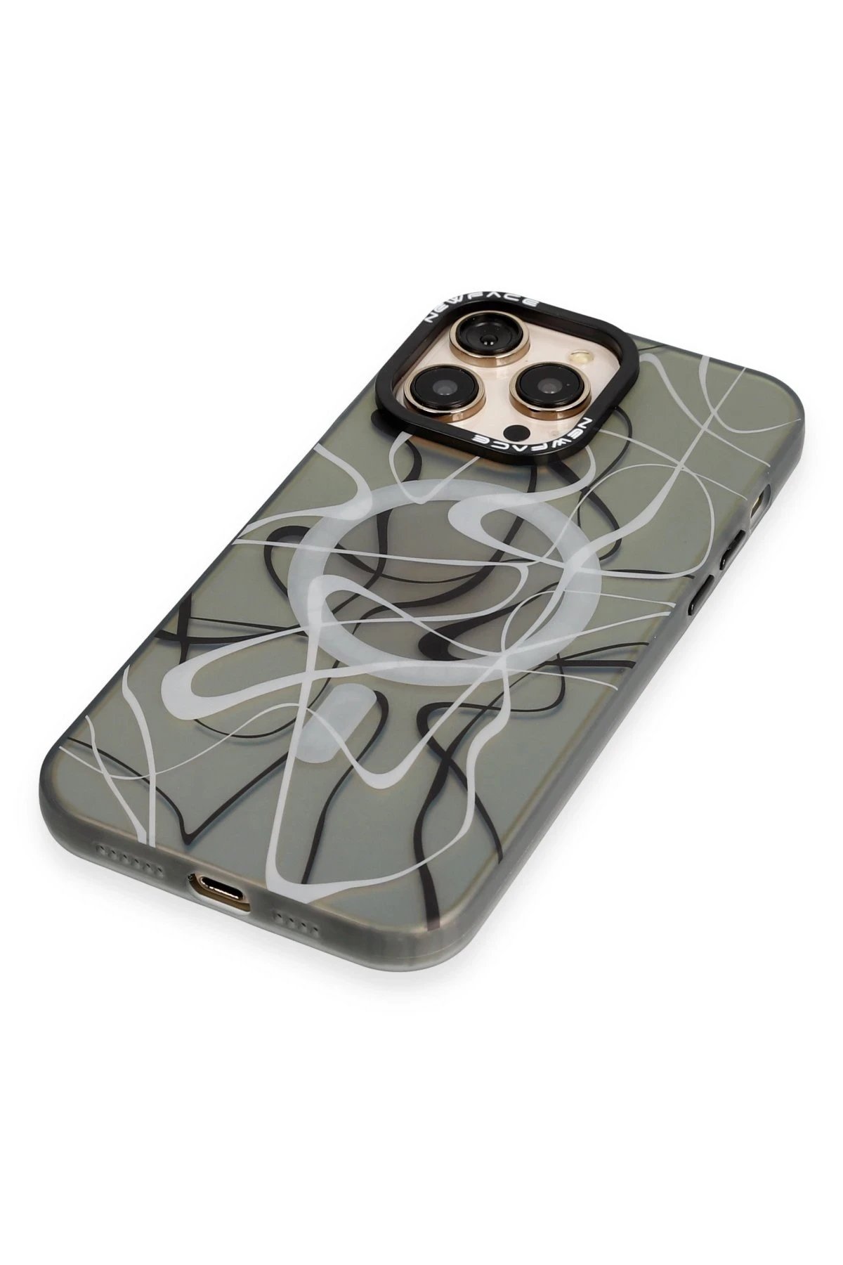 Newface iPhone 13 Pro Max Kılıf Venüs Magneticsafe Desenli Kapak - Venüs - 5