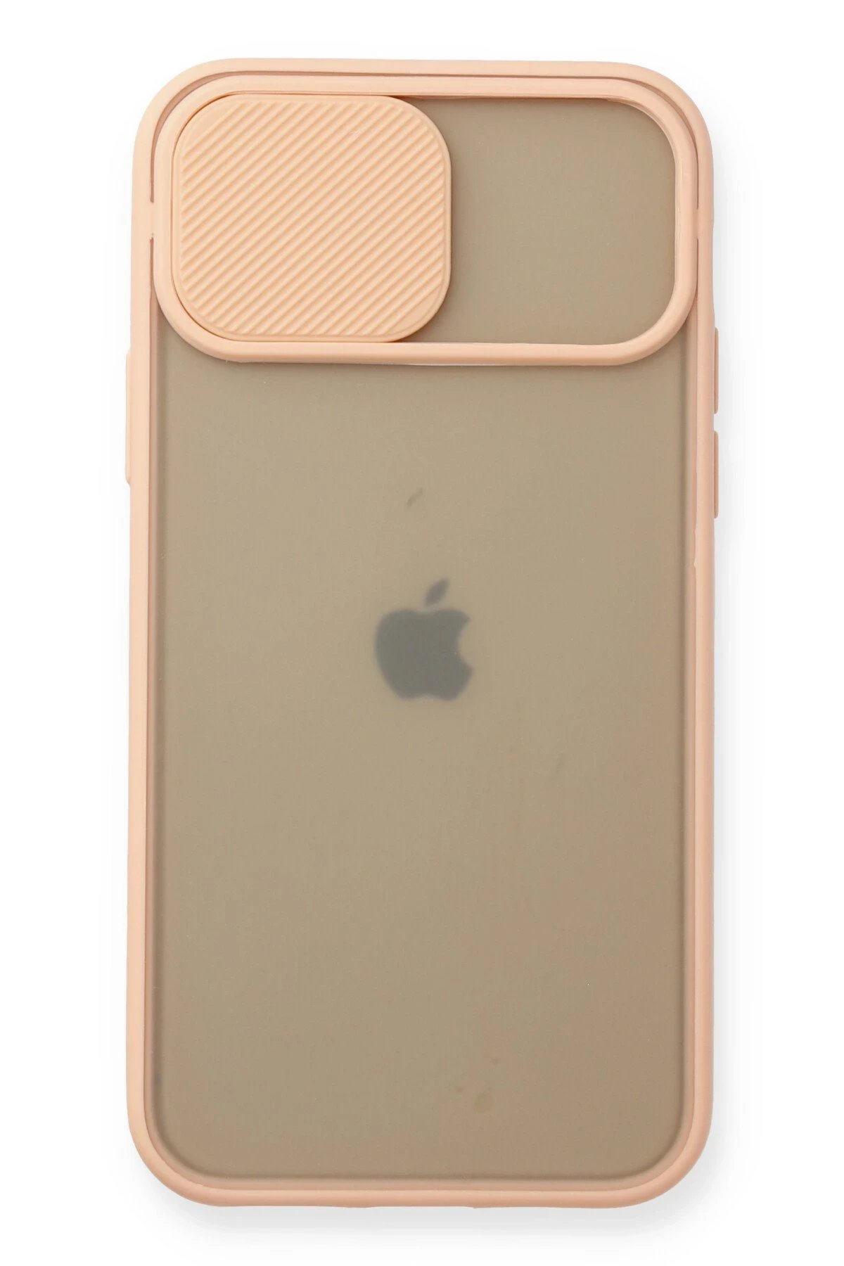 Newface iPhone 11 Pro Kılıf Palm Buzlu Kamera Sürgülü Silikon - Pembe