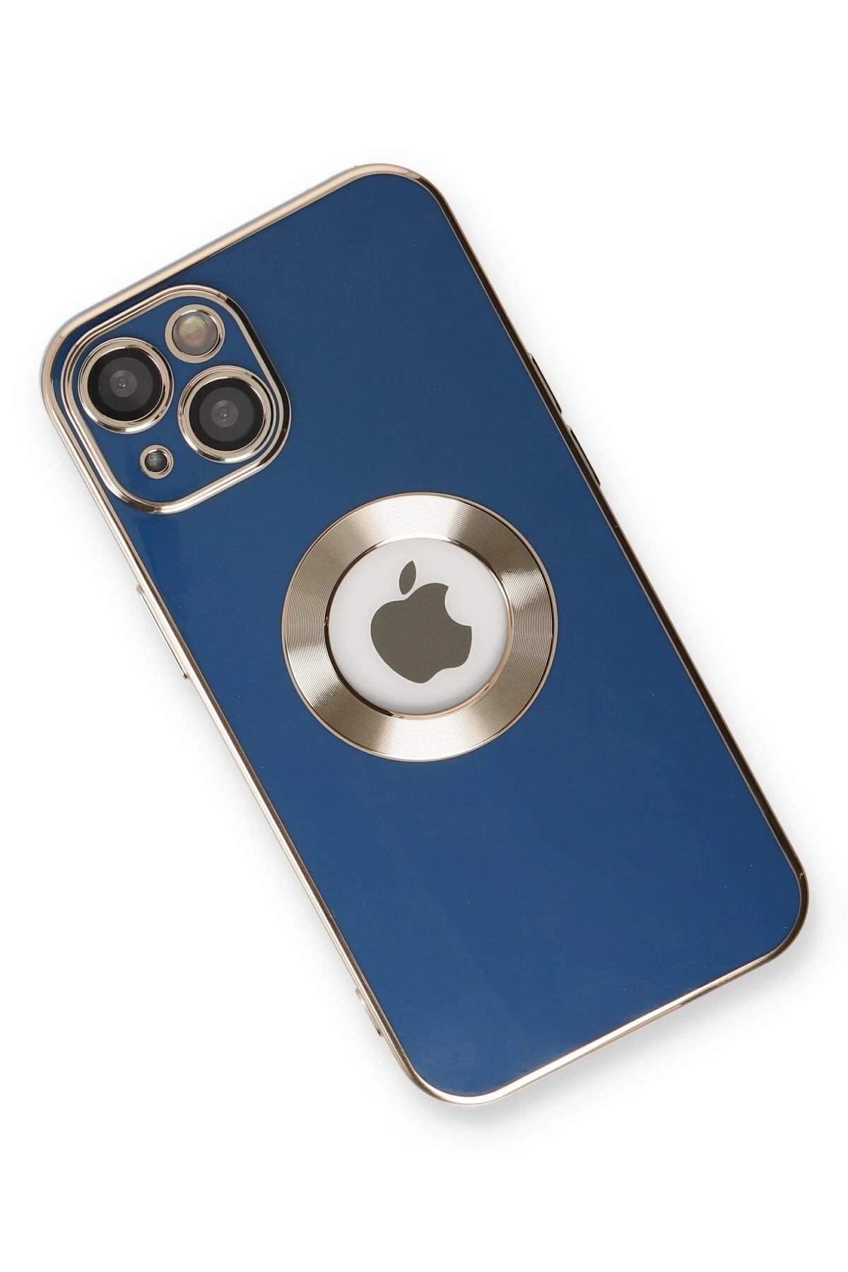 Newface iPhone 14 Plus Kılıf Store Silikon - Mavi