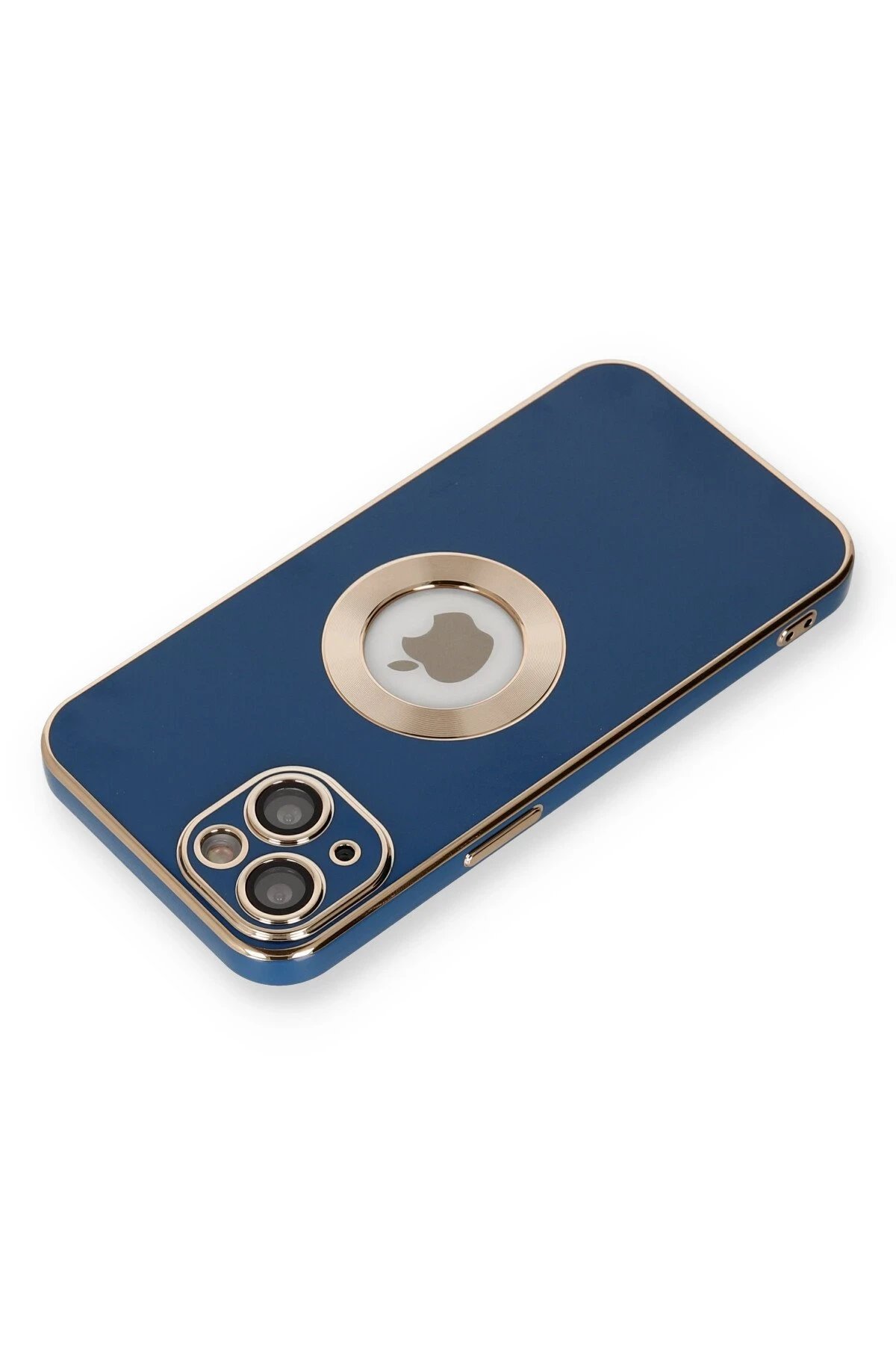 Newface iPhone 14 Plus Kılıf Store Silikon - Mavi