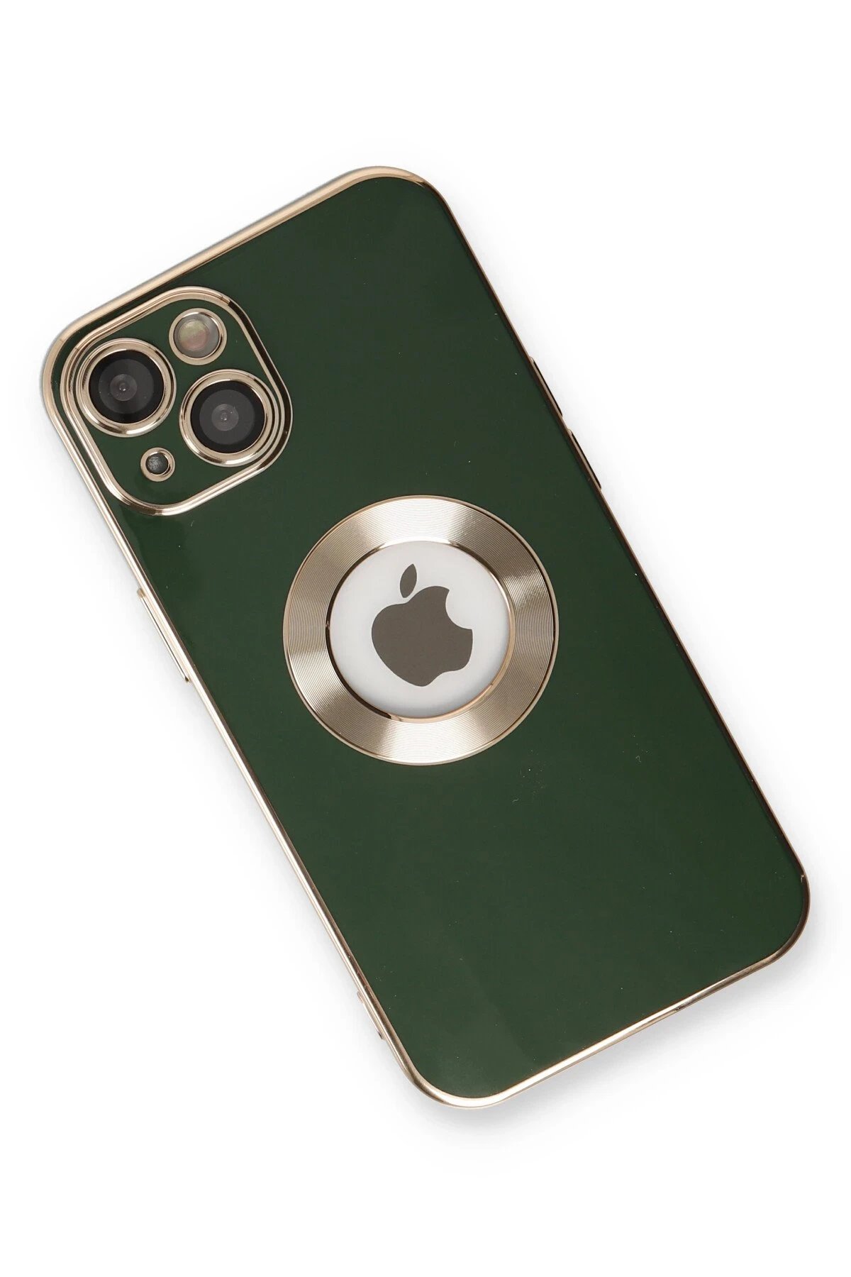 Newface iPhone 14 Plus Kılıf Store Silikon - Yeşil