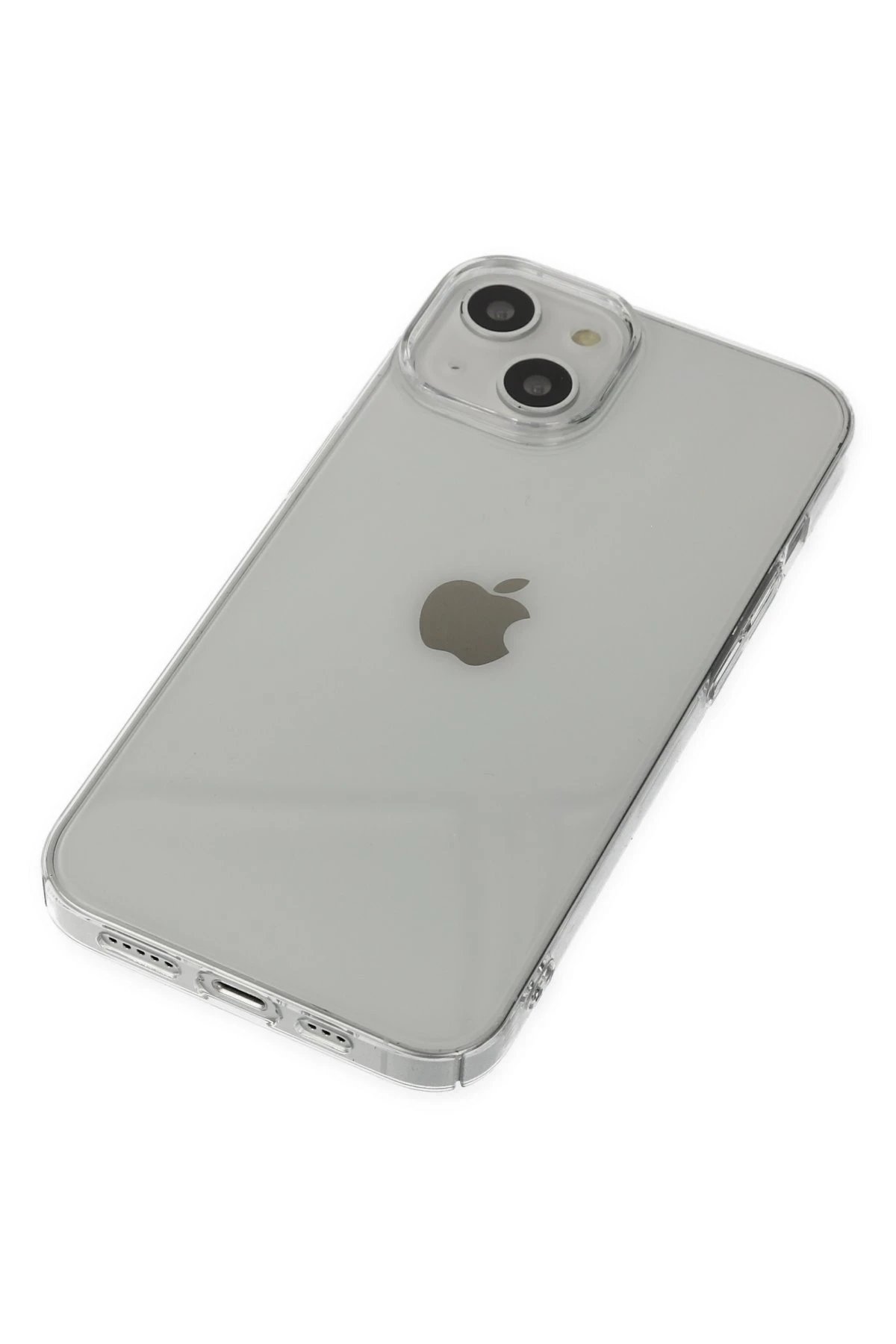 Newface iPhone 14 Plus Kılıf Pc Sert Şeffaf Kapak - Şeffaf