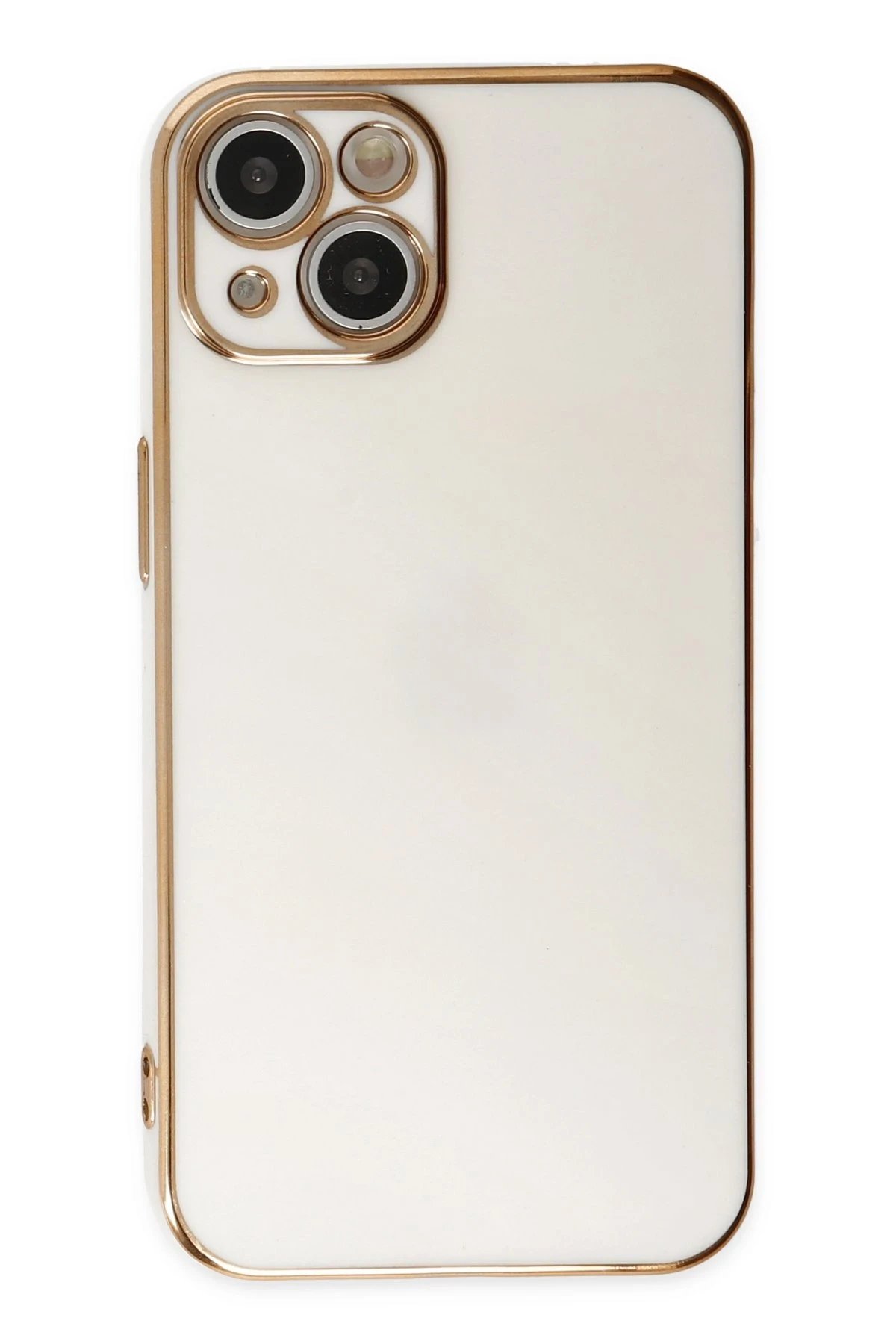 Newface iPhone 14 Plus Kılıf Volet Silikon - Beyaz