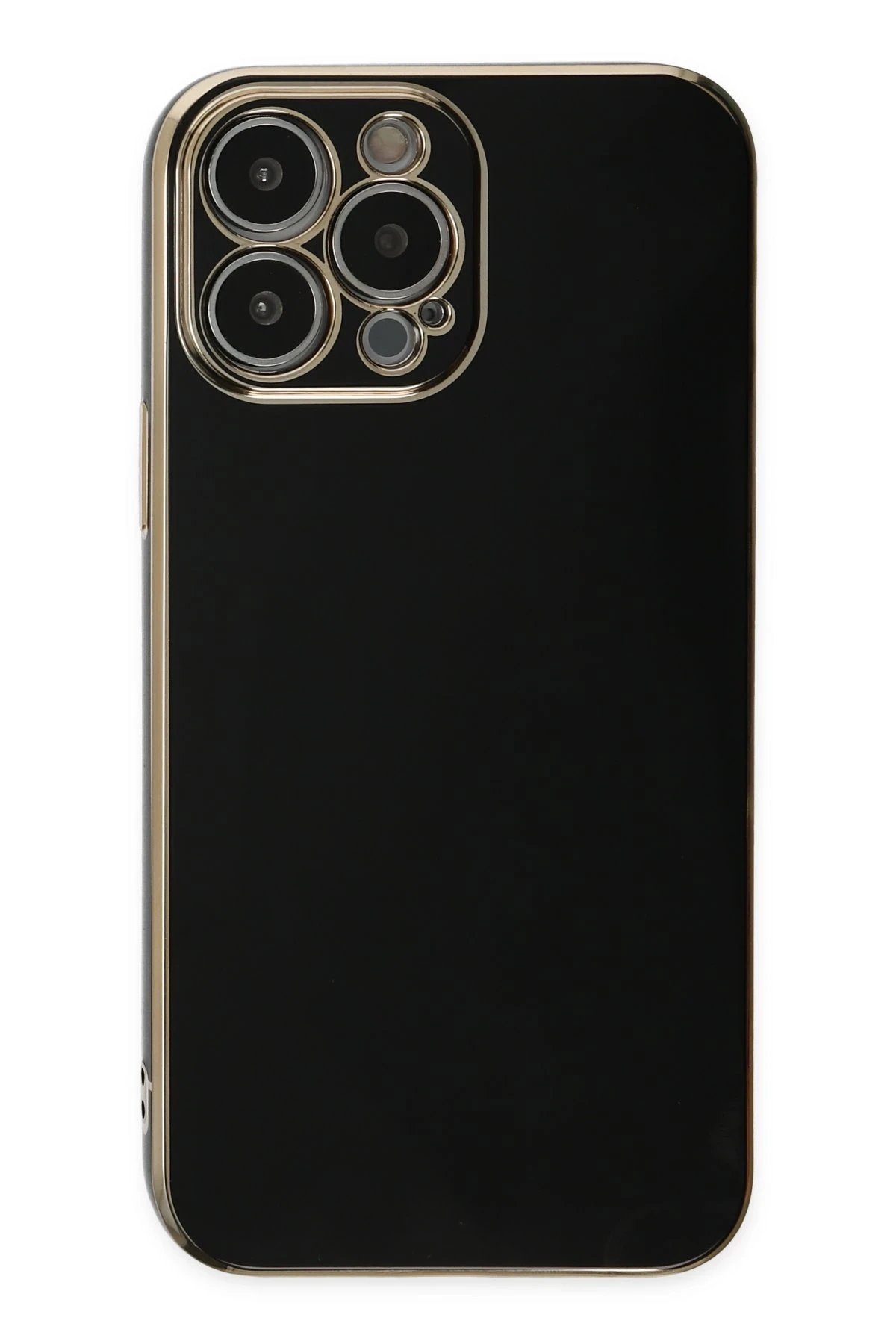 Newface iPhone 14 Pro Kılıf Volet Silikon - Siyah